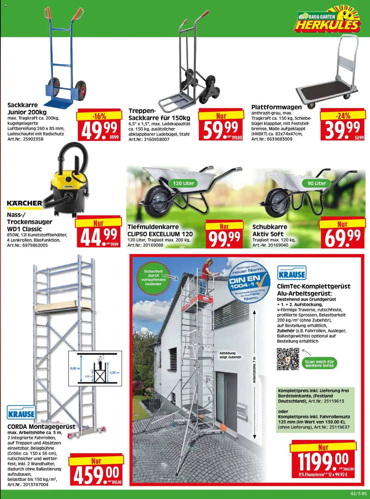 HERKULES Bau & Garten (ab 12.10.2026) zum Blättern von 12. Oktober bis 17. Oktober 2026 - Prospekt seite 5