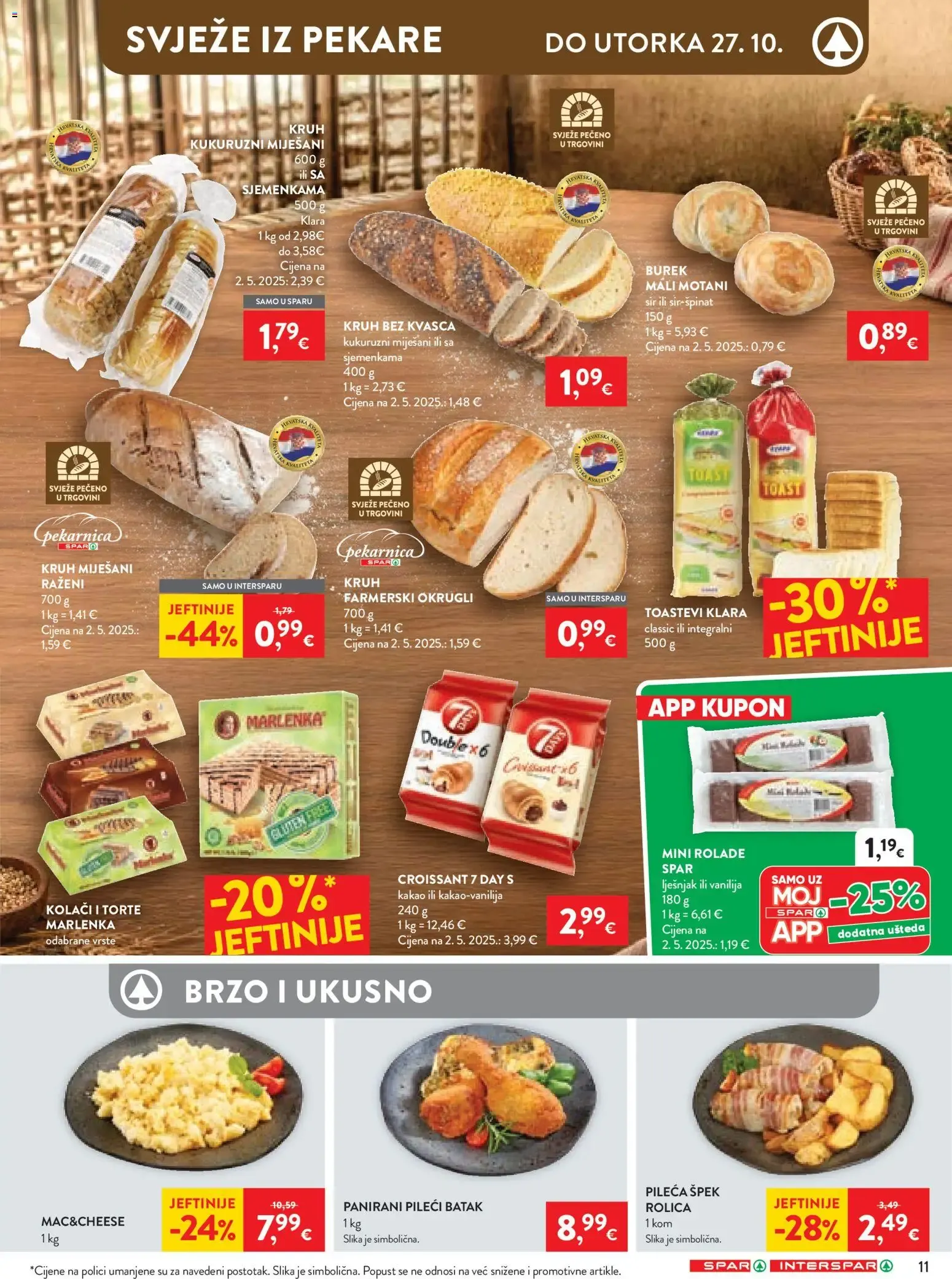 Katalog Spar Katalog novi od 21.10.2026 na listanje > letak digitalni od 21. listopada do 27. listopada 2026. - Pregled Stranica 16