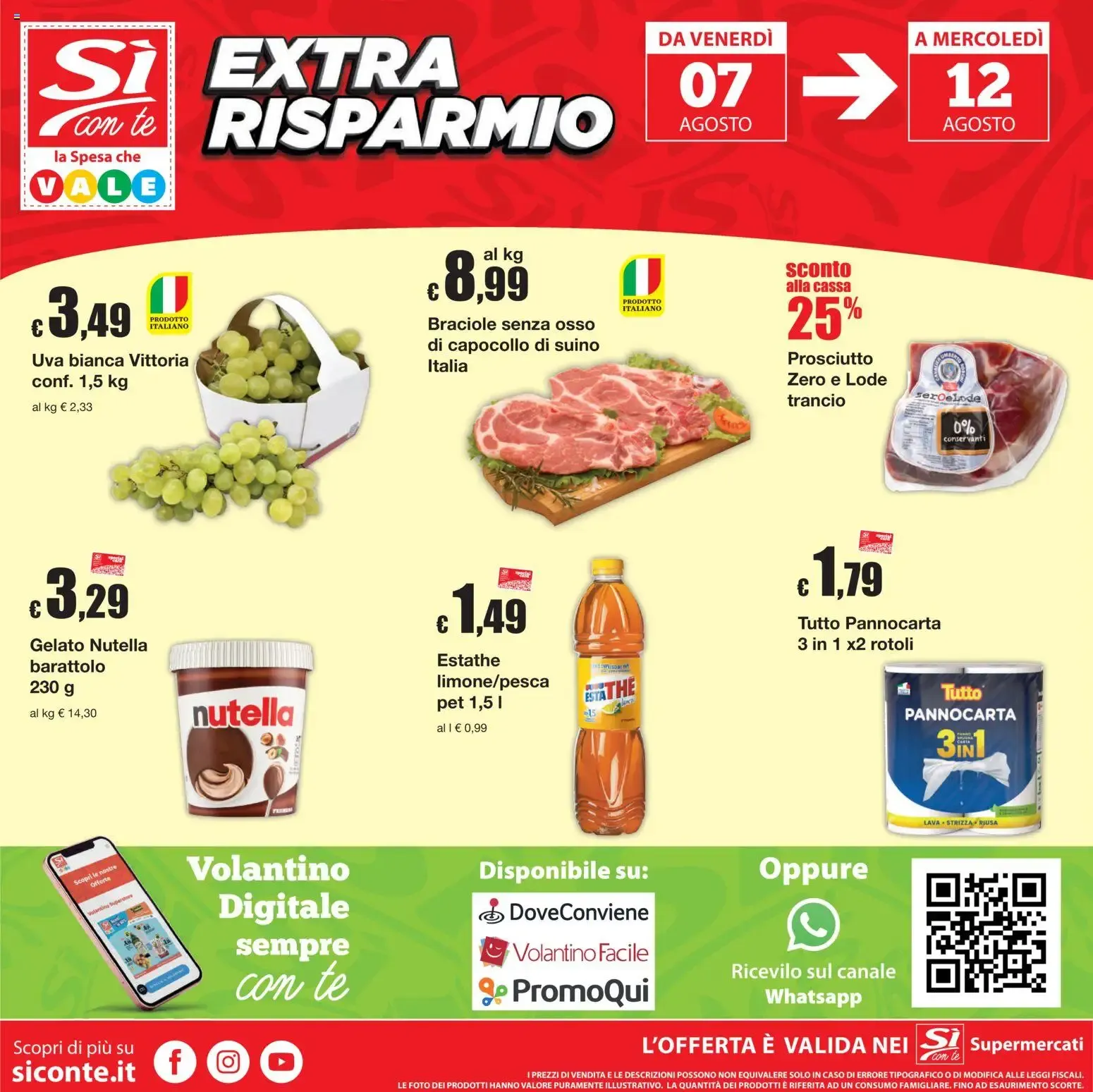 Sì con Te volantino dal 30/07/2026 - online Offerte da 30 luglio a 12 agosto di 2026 - Pagina del volantino 20