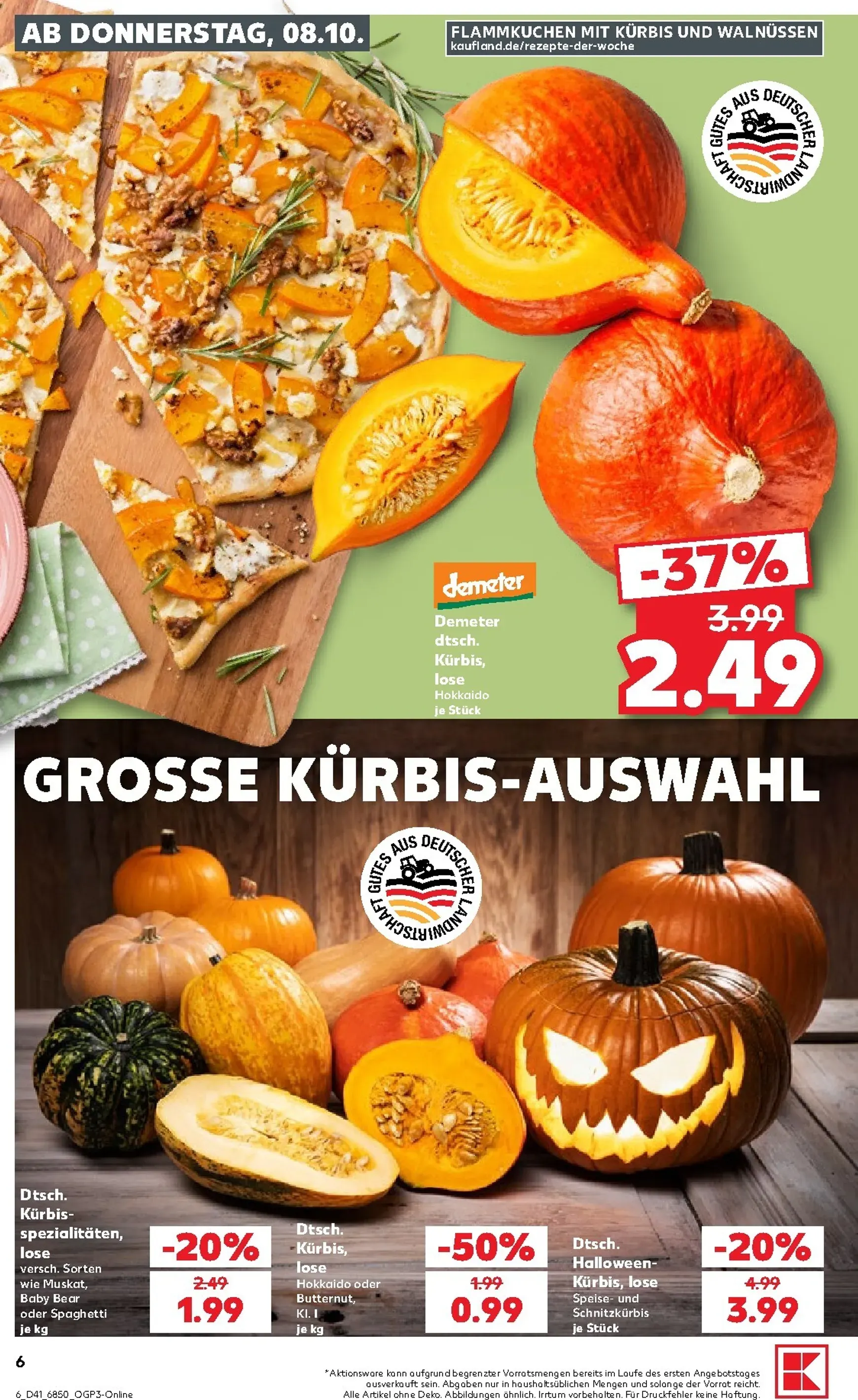 Neuer Kaufland Prospekt – von Donnerstag 08.10.2026 bis Mittwoch 14.10.2026 von 8. Oktober bis 14. Oktober 2026 - Prospekt seite 7