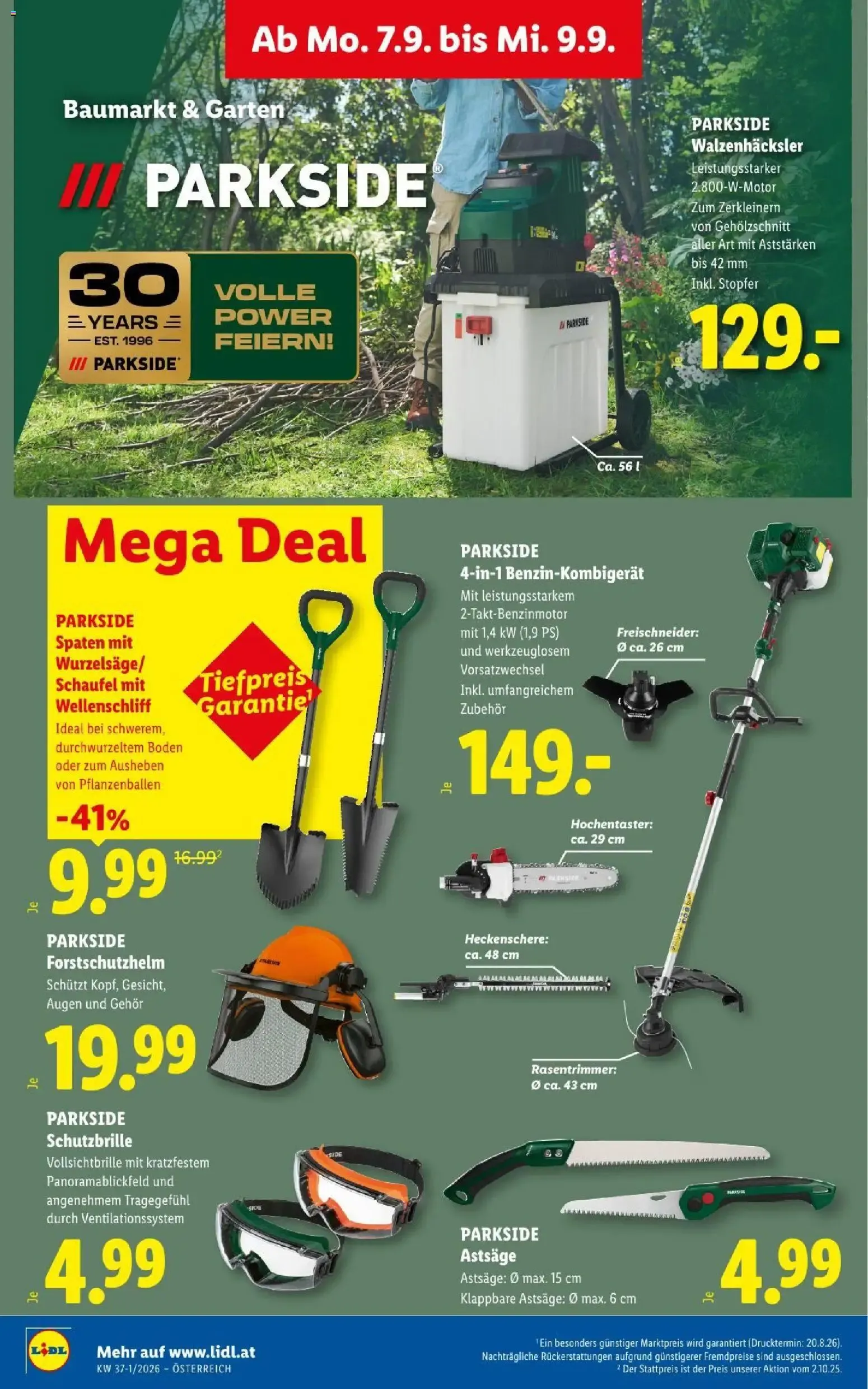 Lidl - Flugblatt ab 03.09.2026 - Angebote ab donnerstag von 3. September bis 5. September 2026 - Flugblätt seite 33