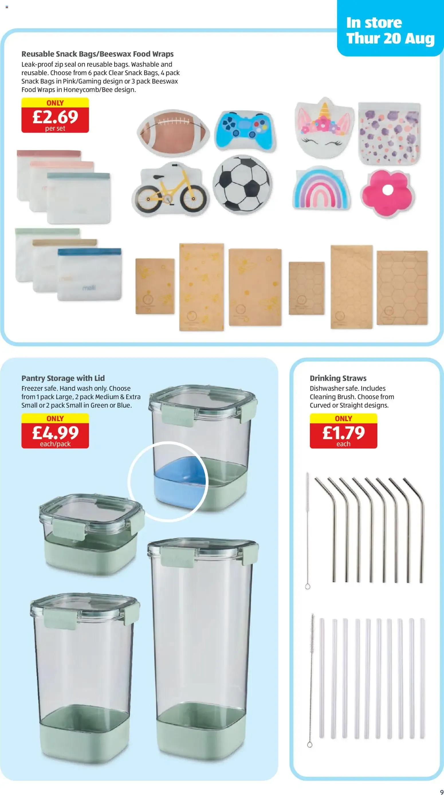 Aldi Specialbuys Student Event from 20 August to 27 August 2026 - Catalogue Page 9
