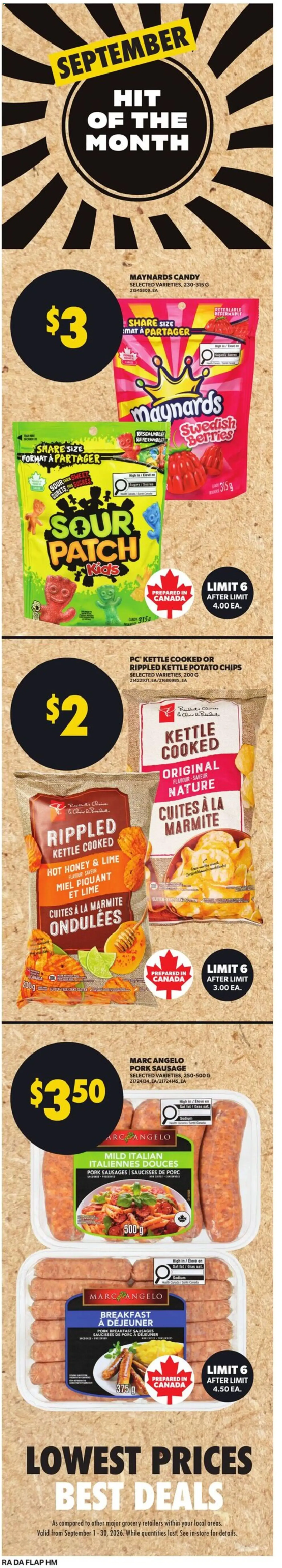 Atlantic Superstore weekly flyer / circulaire from Sep 10, 2026 > weekly specials & deals from September 10 to September 16 2026 - flyer page 5