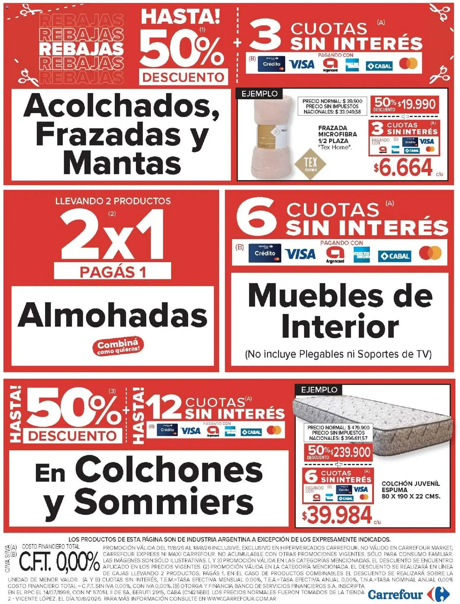 Ofertas de Carrefour ofertas || del 11/08/2026 - 18/08/2026 || Promociones 11 de agosto al 18 de agosto 2026 - Página 28 del catálogo