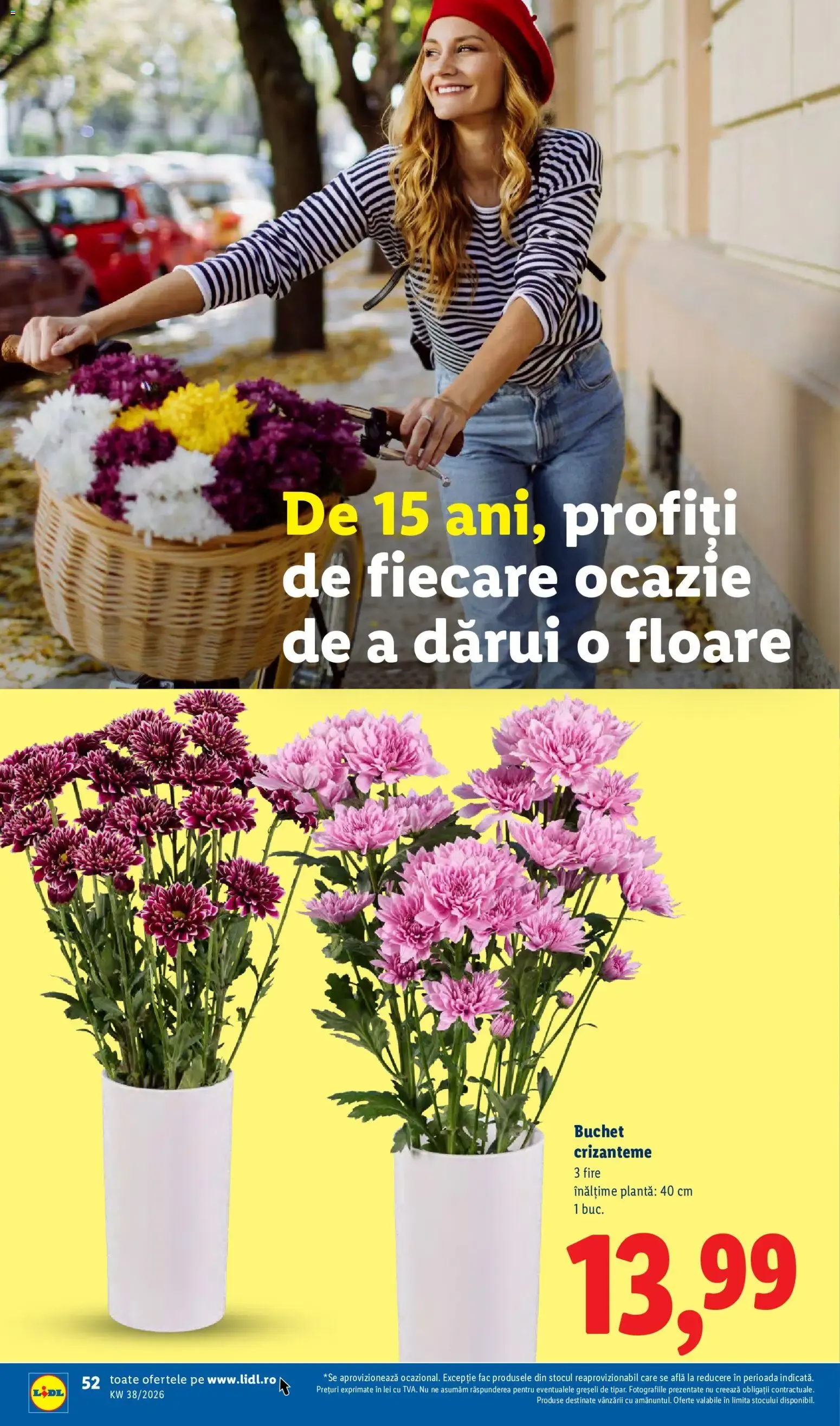 Catalog Ieftin și înainte, și după ziua de salariu. de la 14 septembrie până la 20 septembrie 2026 - Revista Pagina 52