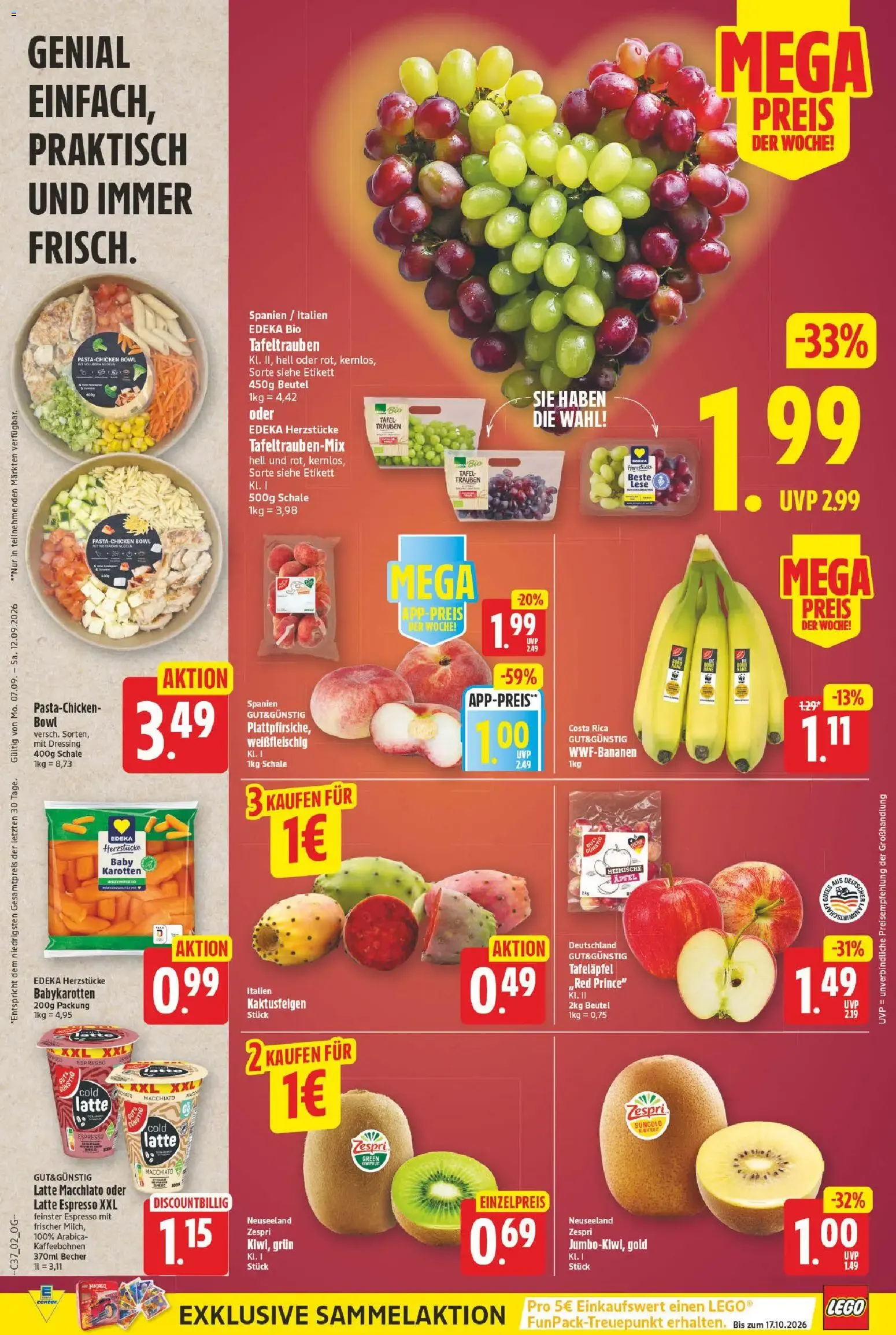 E center Prospekt (ab 07.09.2026) zum Blättern von 7. September bis 12. September 2026 - Prospekt seite 2