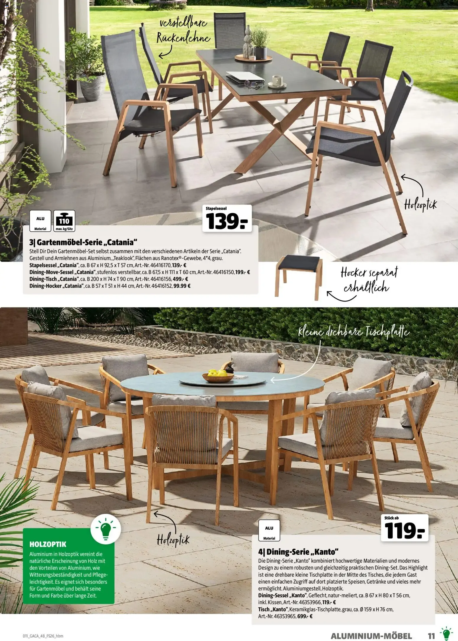Hagebaumarkt Gartenmöbel & Camping von 2. März bis 31. Dezember 2026 - Prospekt seite 11