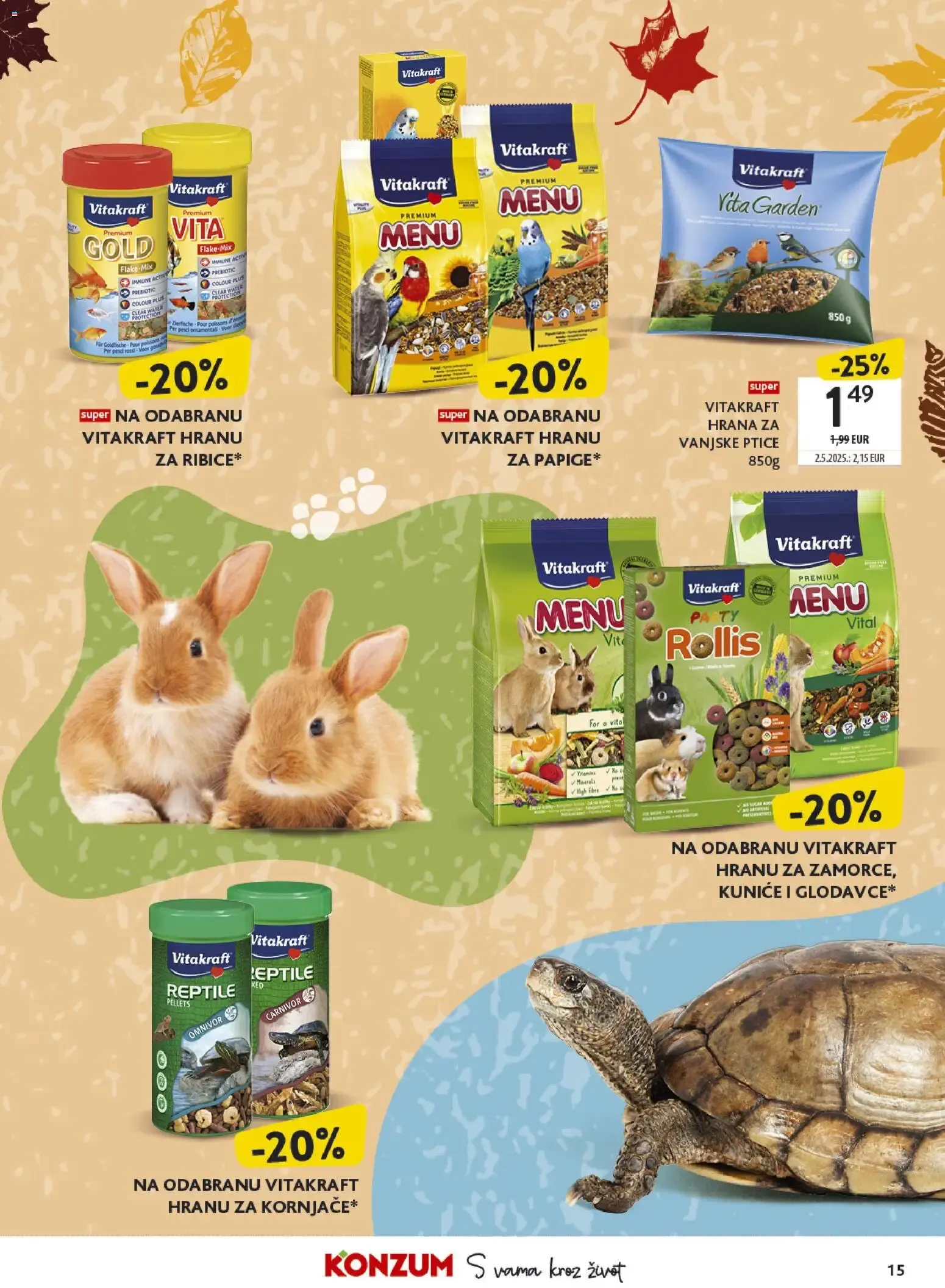 Katalog Konzum Jesenska čarolija od 5. listopada do 18. listopada 2026. - Pregled Stranica 15