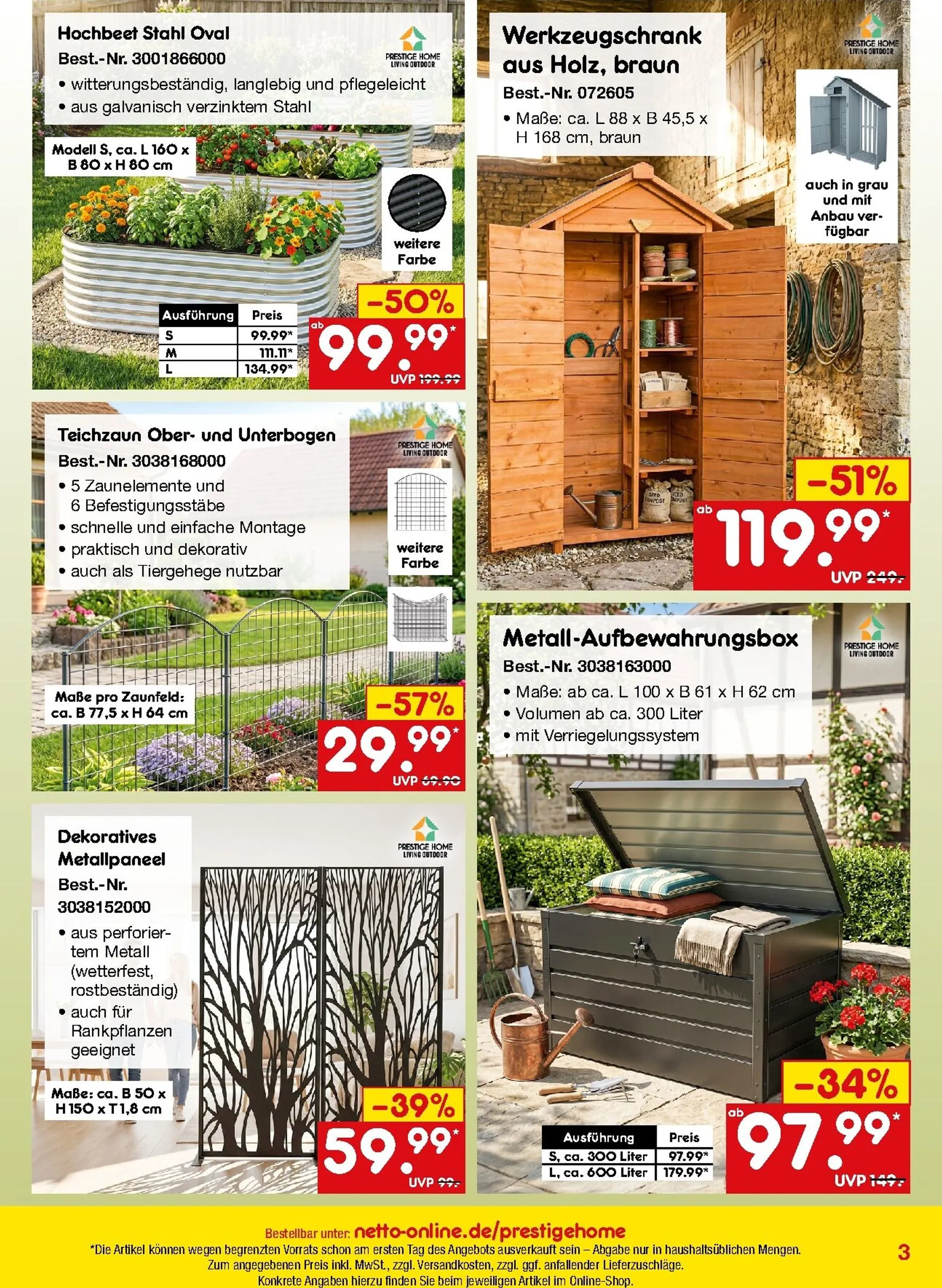 Netto Marken Discount - Online-Sonderangebote Sommerdeals Prospekt – von Mittwoch 01.07.2026 bis Freitag 31.07.2026 von 1. Juli bis 31. Juli 2026 - Prospekt seite 3