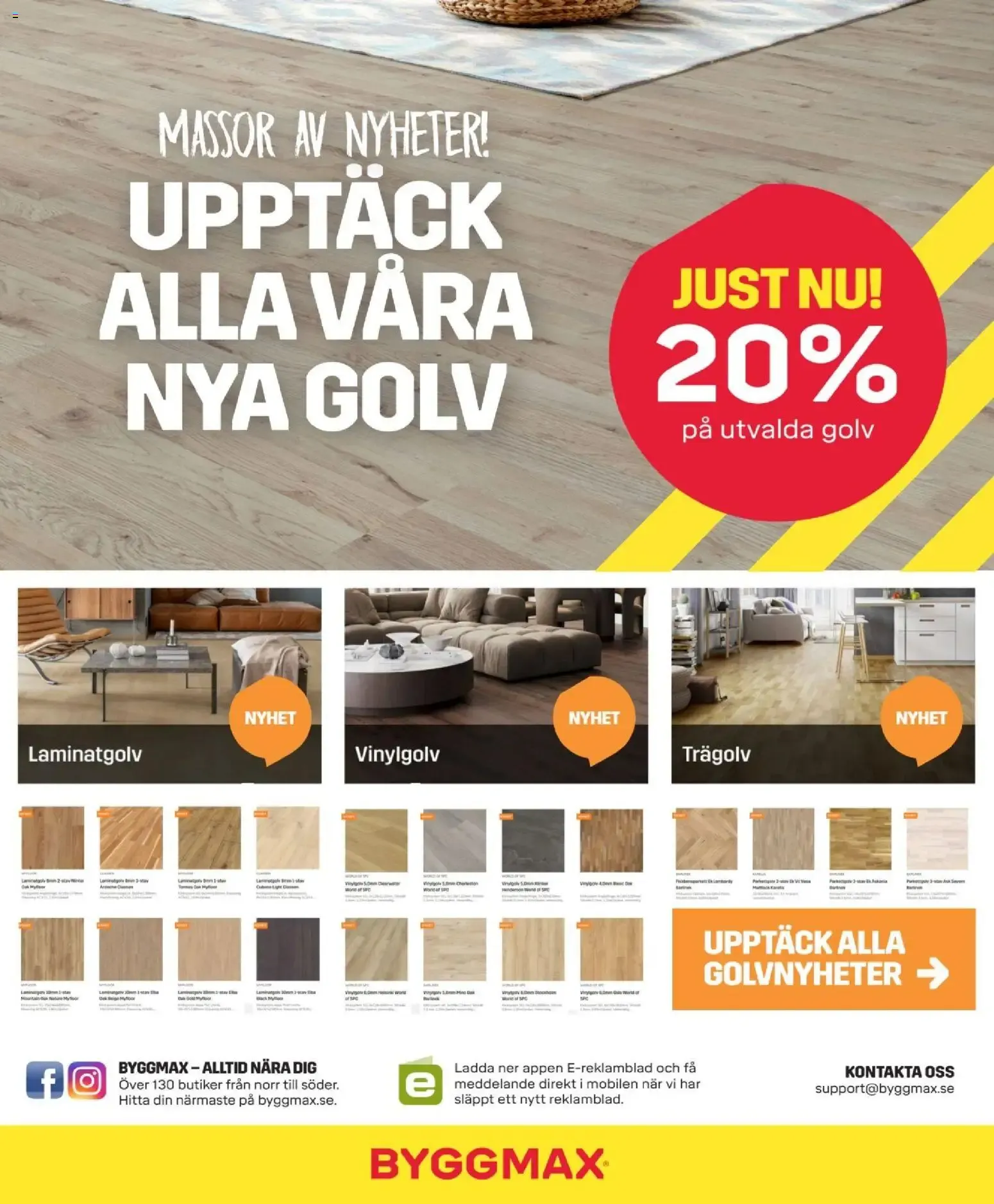 ByggMax erbjudanden från 18/10/2026 - 25/10/2026 > Reklamblad nuvarande rabatter från 18 oktober till 25 oktober 2026 - Reklamblad sidor 2