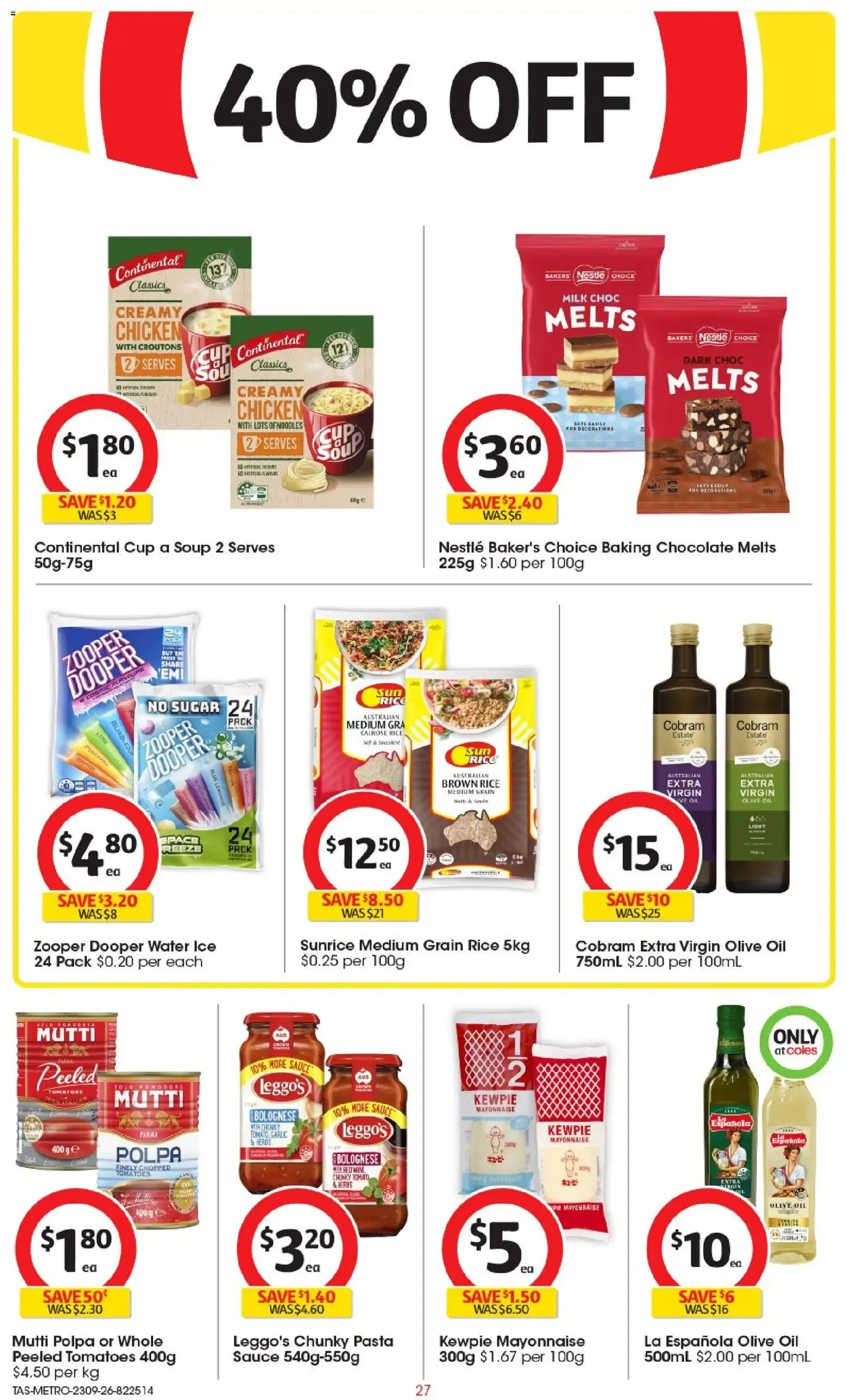Coles - Footy fever - Catalogue valid from 23 September to 29 September 2026 - page 27