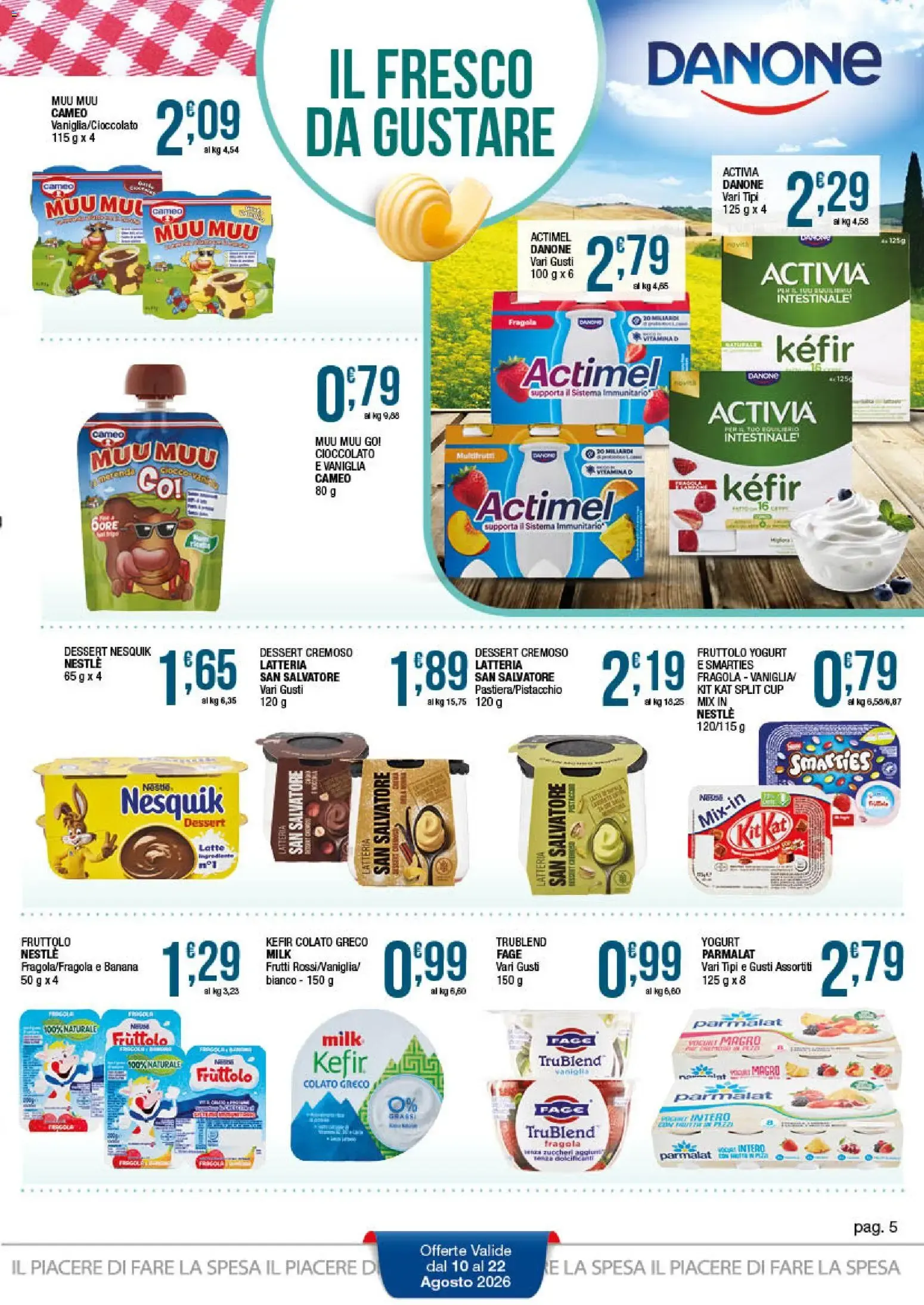 Sidis volantino dal 10/08/2026 - online Offerte da 10 agosto a 22 agosto di 2026 - Pagina del volantino 5