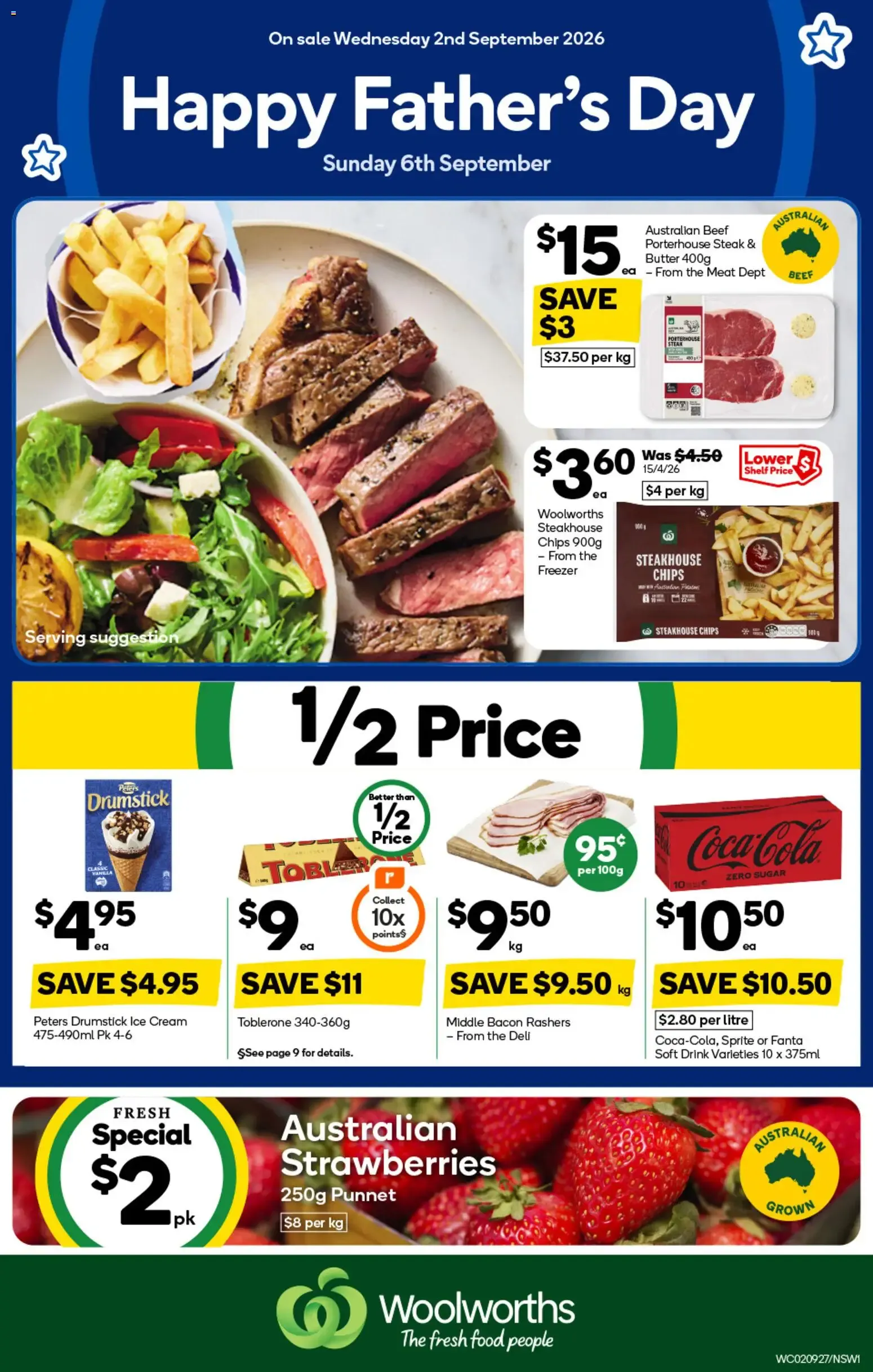 Woolworths - Happy Father's Day - Catalogue valid from 2 September to 8 September 2026 - page 1