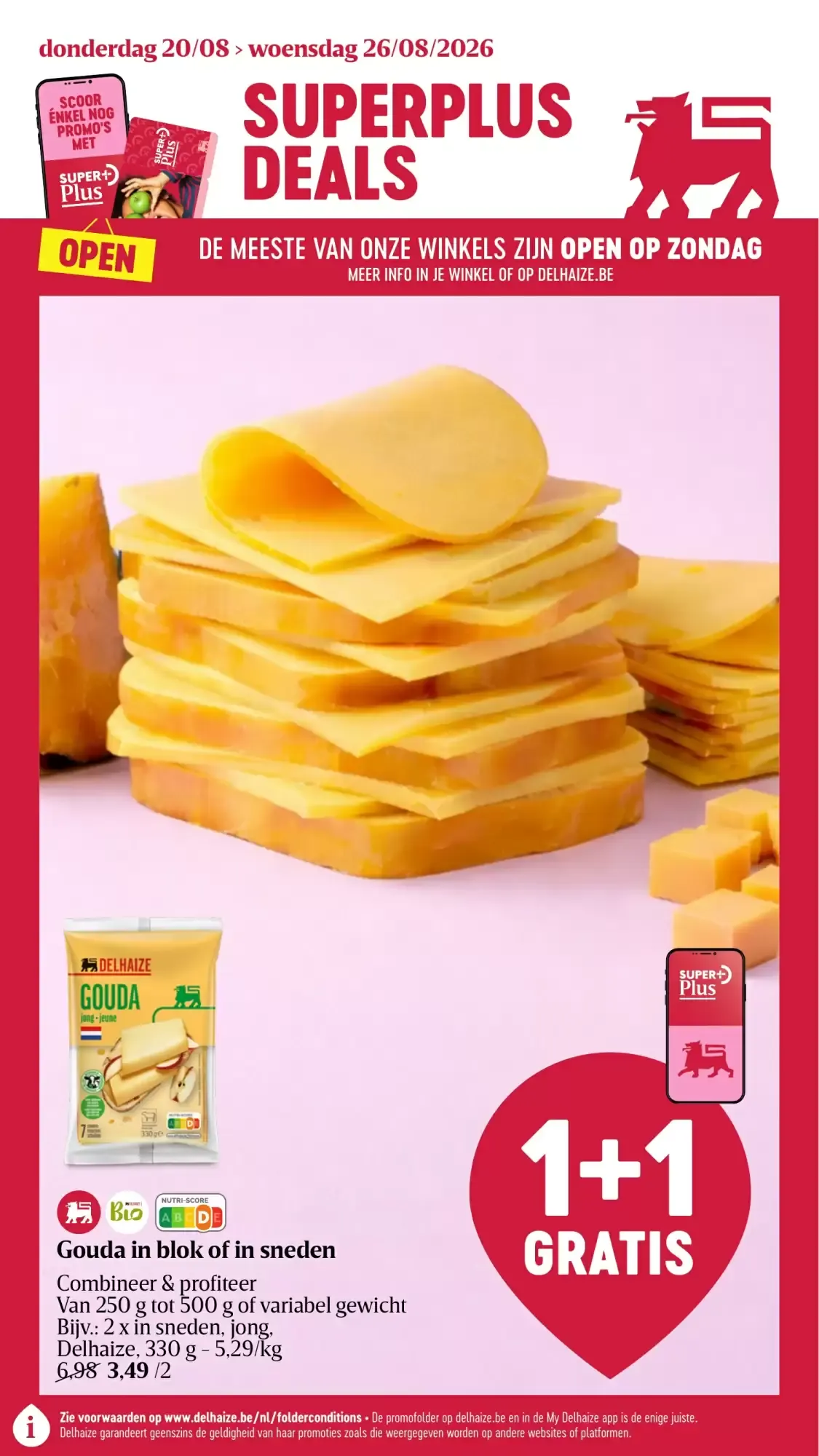 SUPERPLUS DEALS van 20 augustus tot 26 augustus 2026 - folder pagina 1