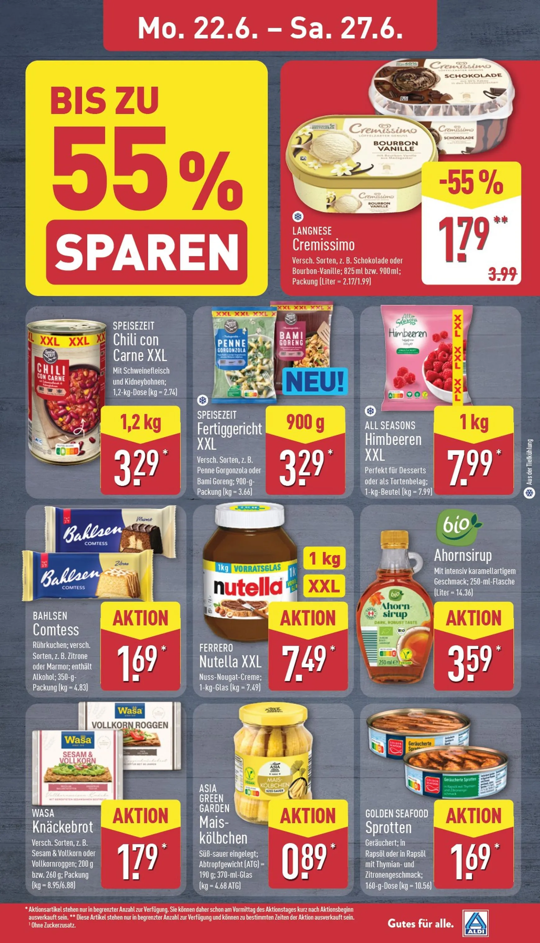 ALDI NORD Prospekt – von Montag 22.06.2026 bis Samstag 27.06.2026 von 22. Juni bis 27. Juni 2026 - Prospekt seite 9