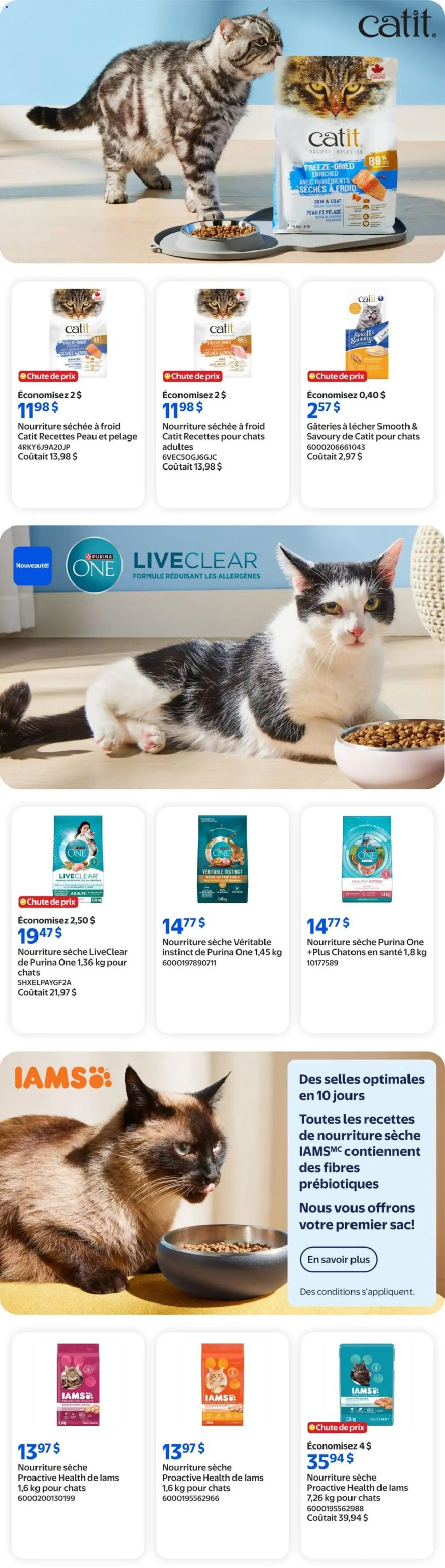 Walmart circulaire - La promo pour animaux from Aug 27, 2026 > weekly specials & deals from August 27 to September 2 2026 - flyer page 4