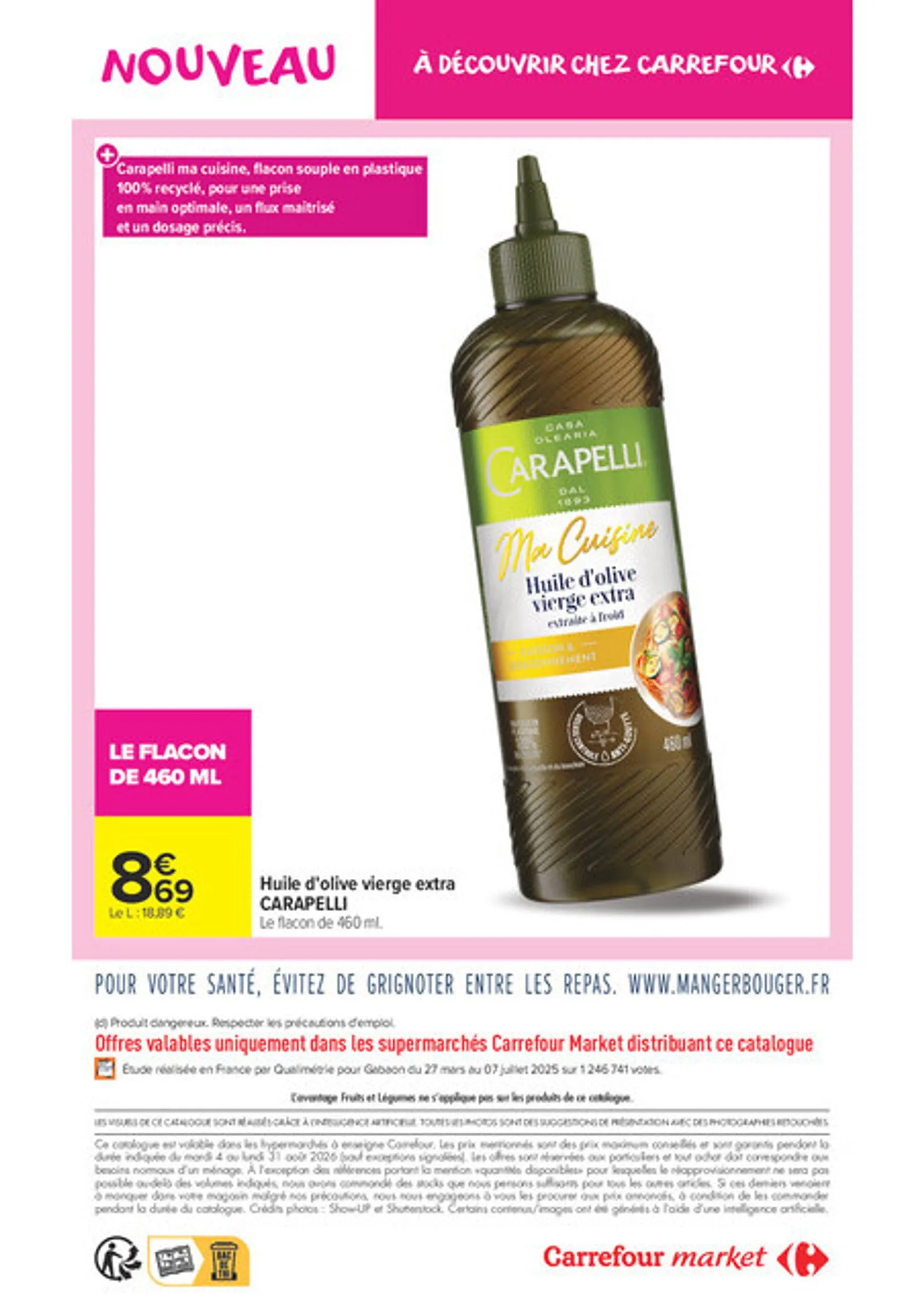 Current Carrefour Market - Les Nouveautés D'aout leaflet valid from du mardi 04/08/2026 to du lundi 31/08/2026 du 4 août au 31 août 2026 - Catalogue page 12