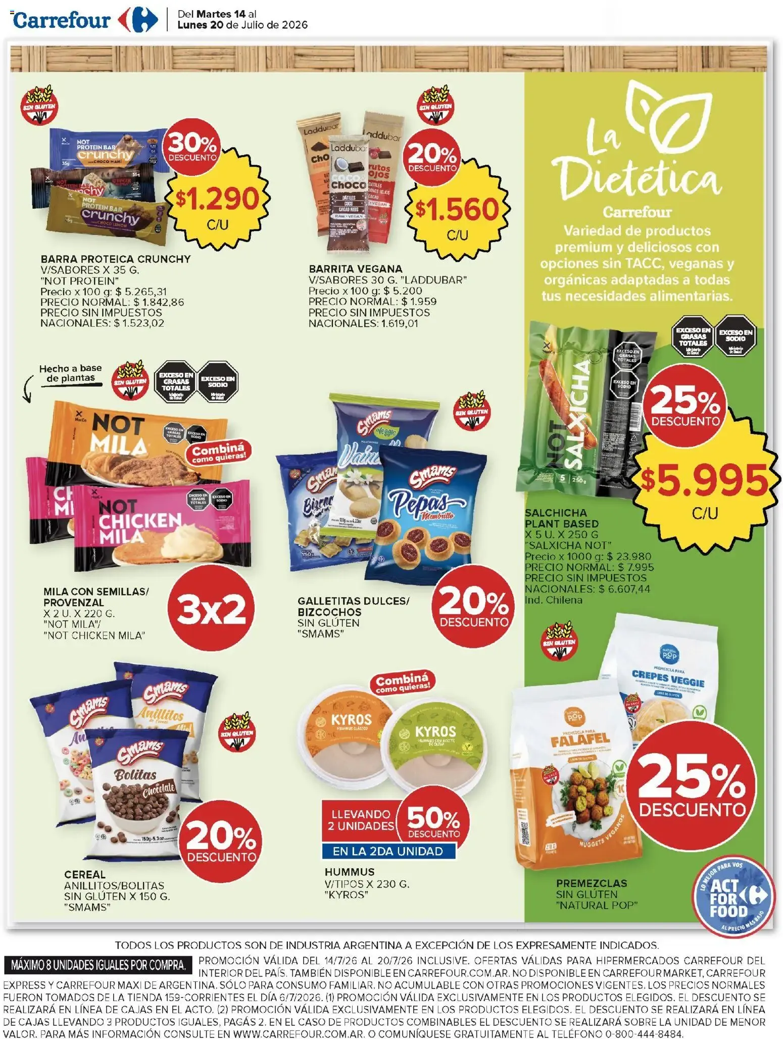 Ofertas de Carrefour ofertas || del 14/07/2026 - 20/07/2026 || Promociones 14 de julio al 20 de julio 2026 - Página 18 del catálogo