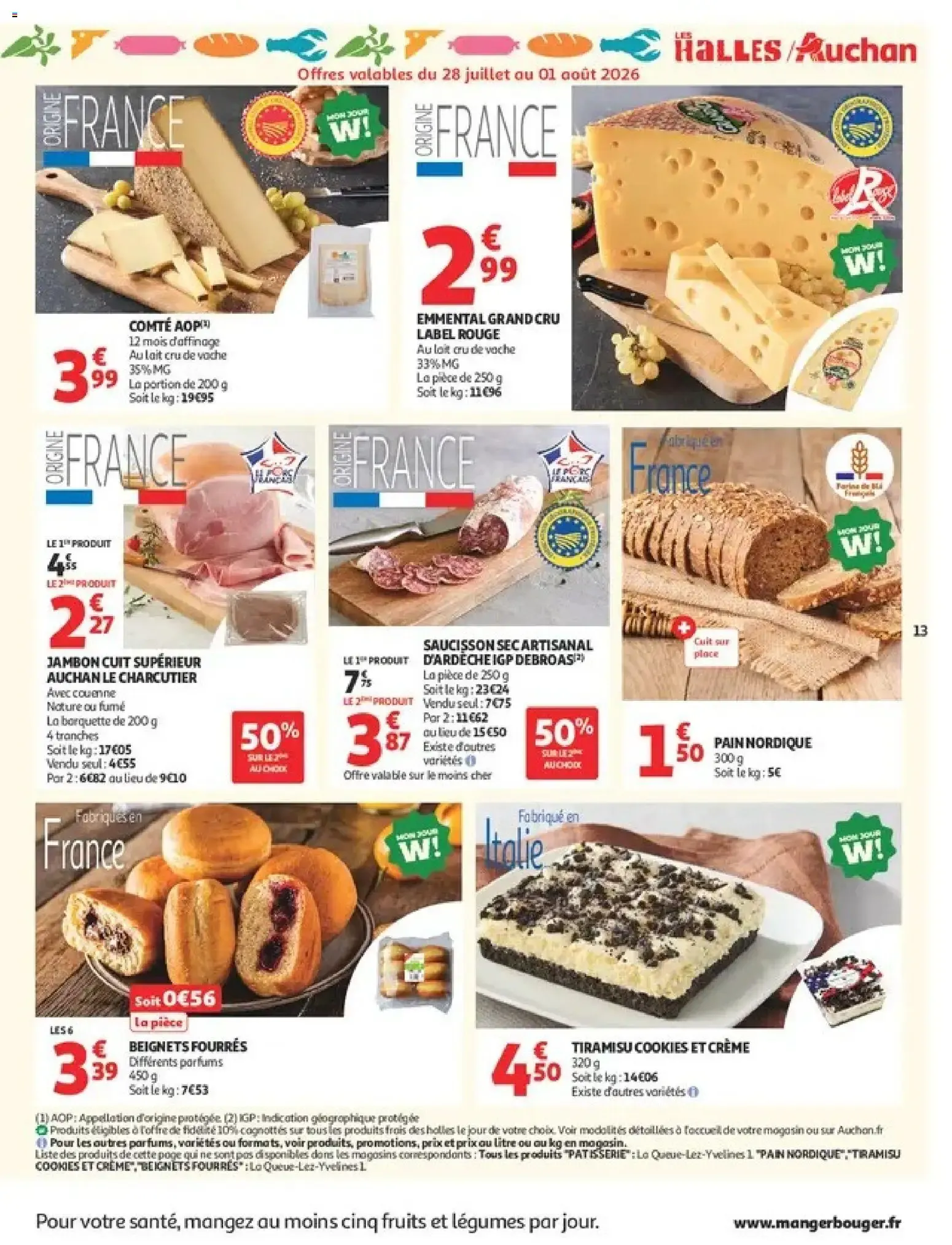 Auchan - Offres du moment du 28 juillet au 8 août 2026 - Catalogue page 13