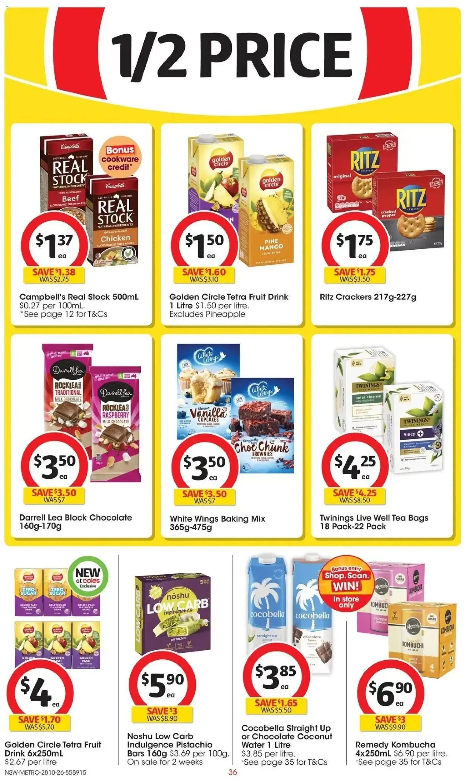 Coles Halloween 👻 catalogue from 28/10/2026 - Catalogue valid from 28 October to 3 November 2026 - page 36