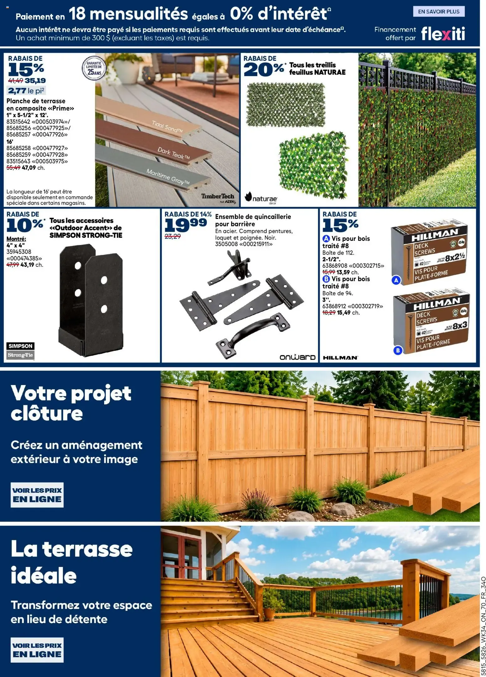 Rona circulaire from Sep 17, 2026 > weekly specials & deals from September 17 to September 30 2026 - flyer page 14