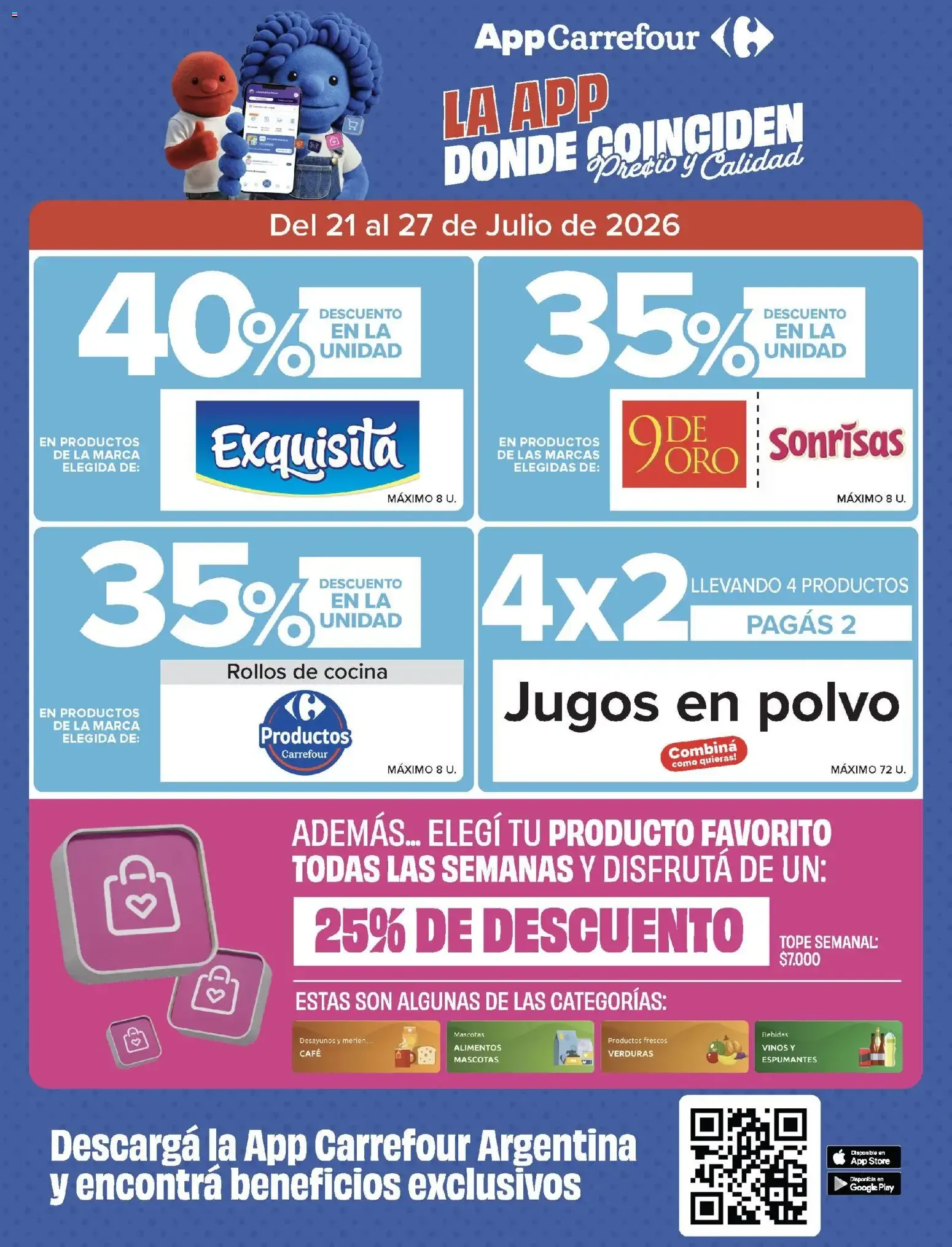 Ofertas de Carrefour - AHORRO FIN DE MES || del 21/07/2026 - 28/07/2026 || Promociones 21 de julio al 27 de julio 2026 - Página 2 del catálogo