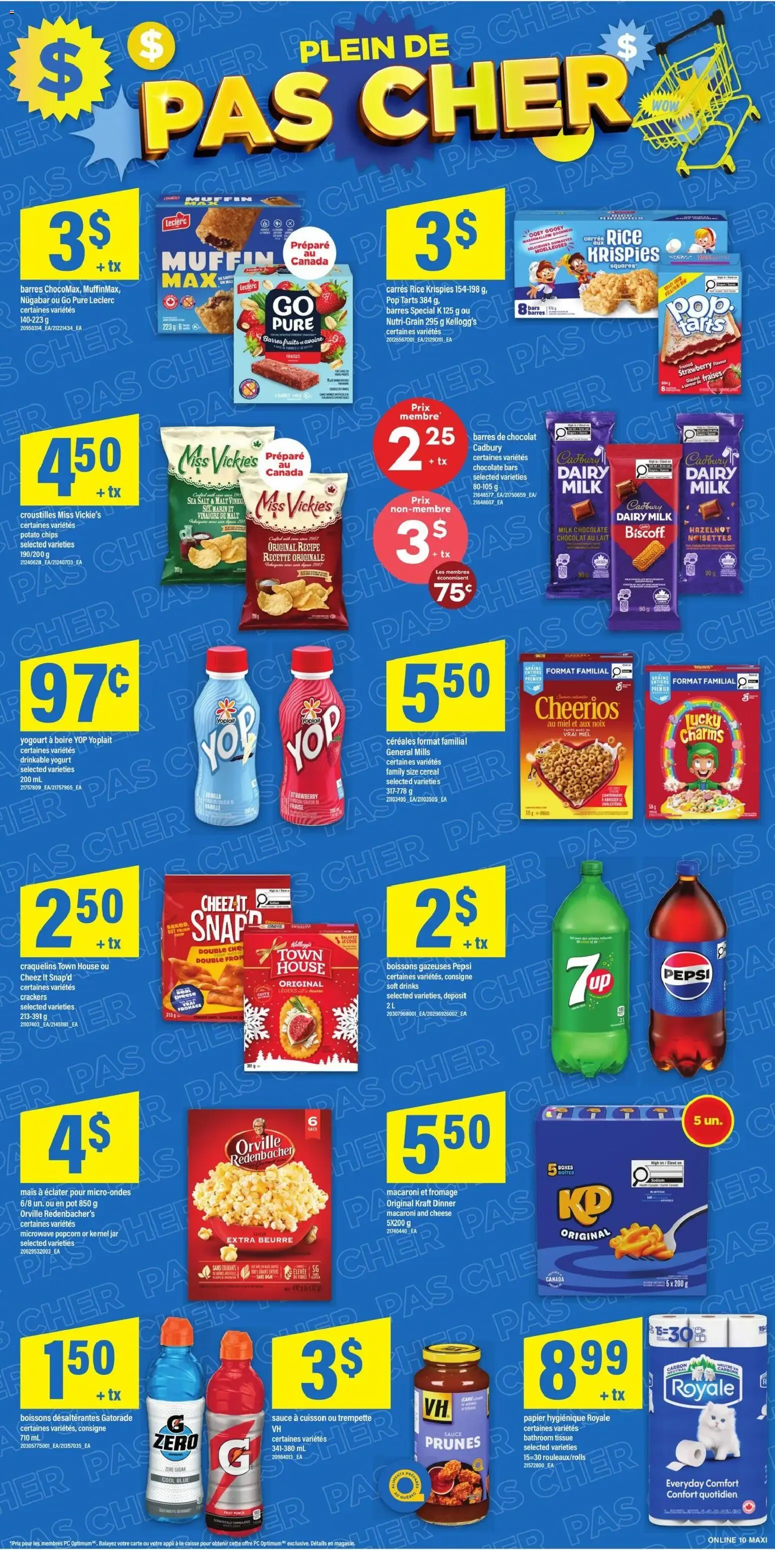 Maxi weekly flyer / circulaire from Oct 8, 2026 > weekly specials & deals from October 8 to October 14 2026 - flyer page 14
