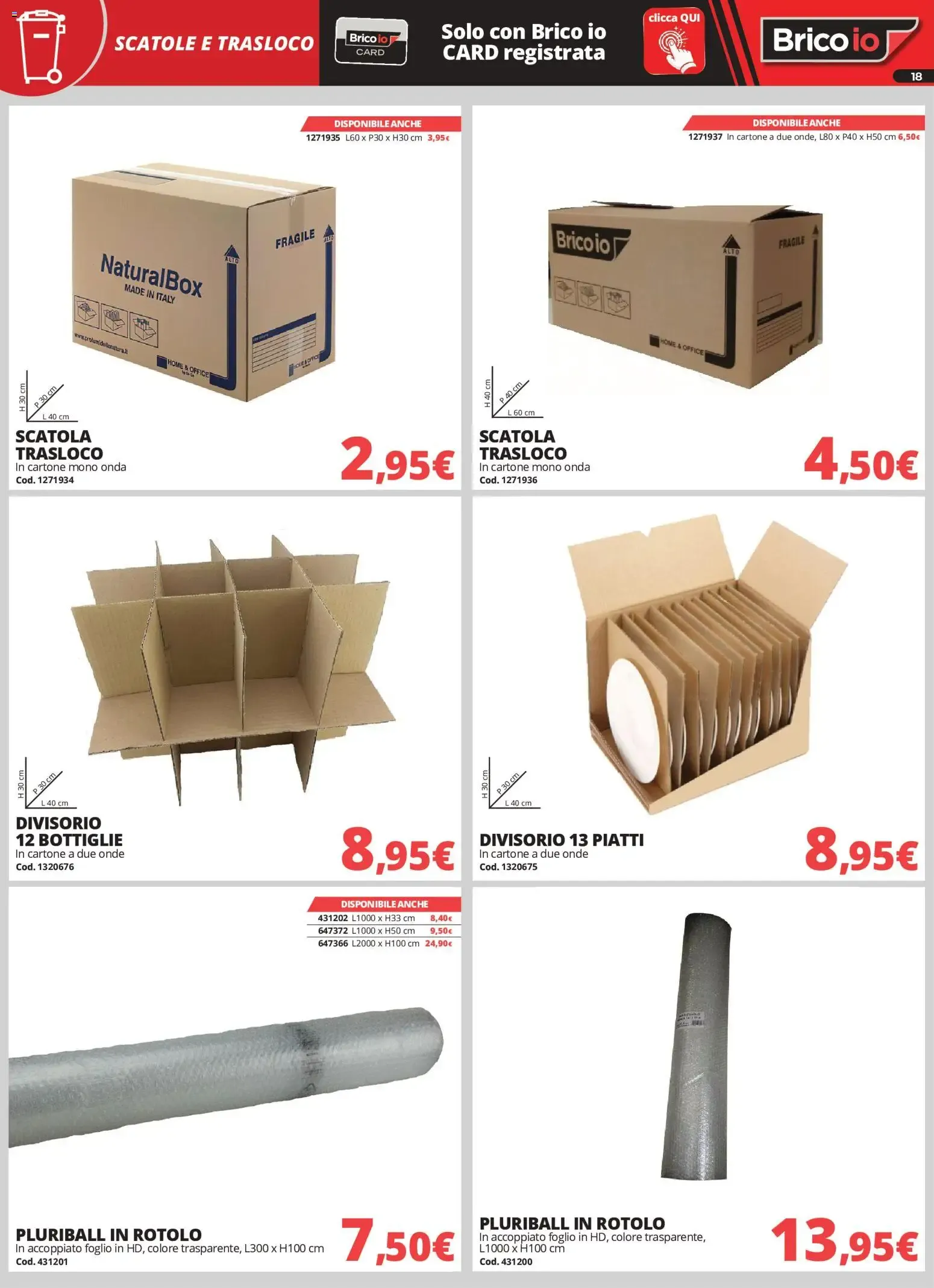 Nuovo Brico io volantino Sistemazione dal 28/09/2026 > offerte anteprima 🛍️ da 28 settembre a 2 novembre di 2026 - Pagina del volantino 18