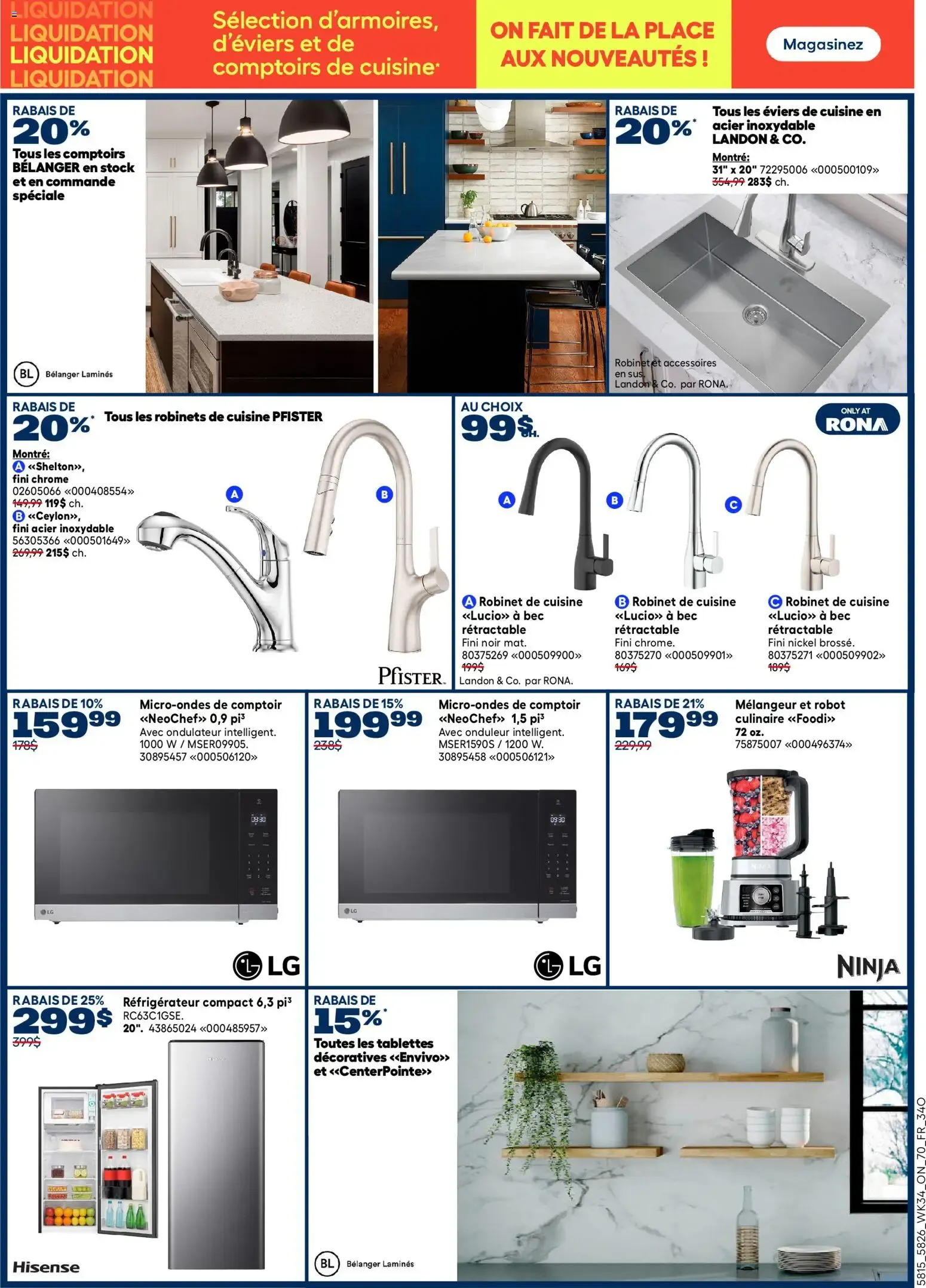 Rona circulaire from Sep 17, 2026 > weekly specials & deals from September 17 to September 30 2026 - flyer page 8