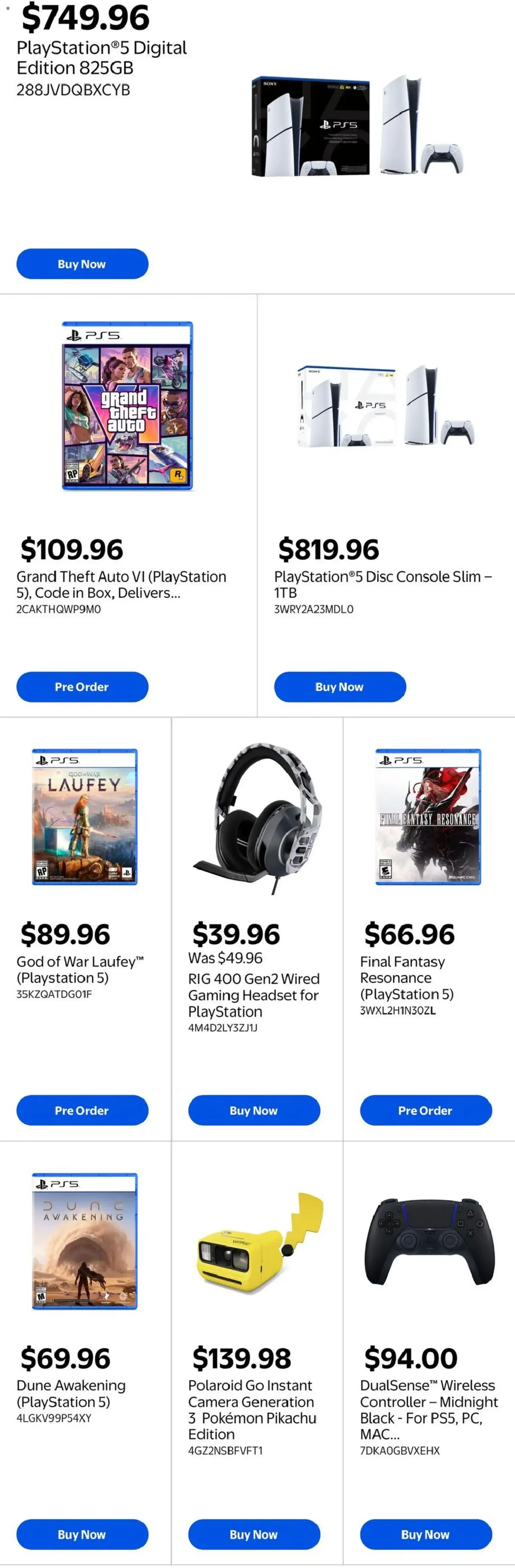Walmart flyer - Gaming & entertainment guide from Oct 15, 2026 > weekly specials & deals from October 15 to October 28 2026 - flyer page 2