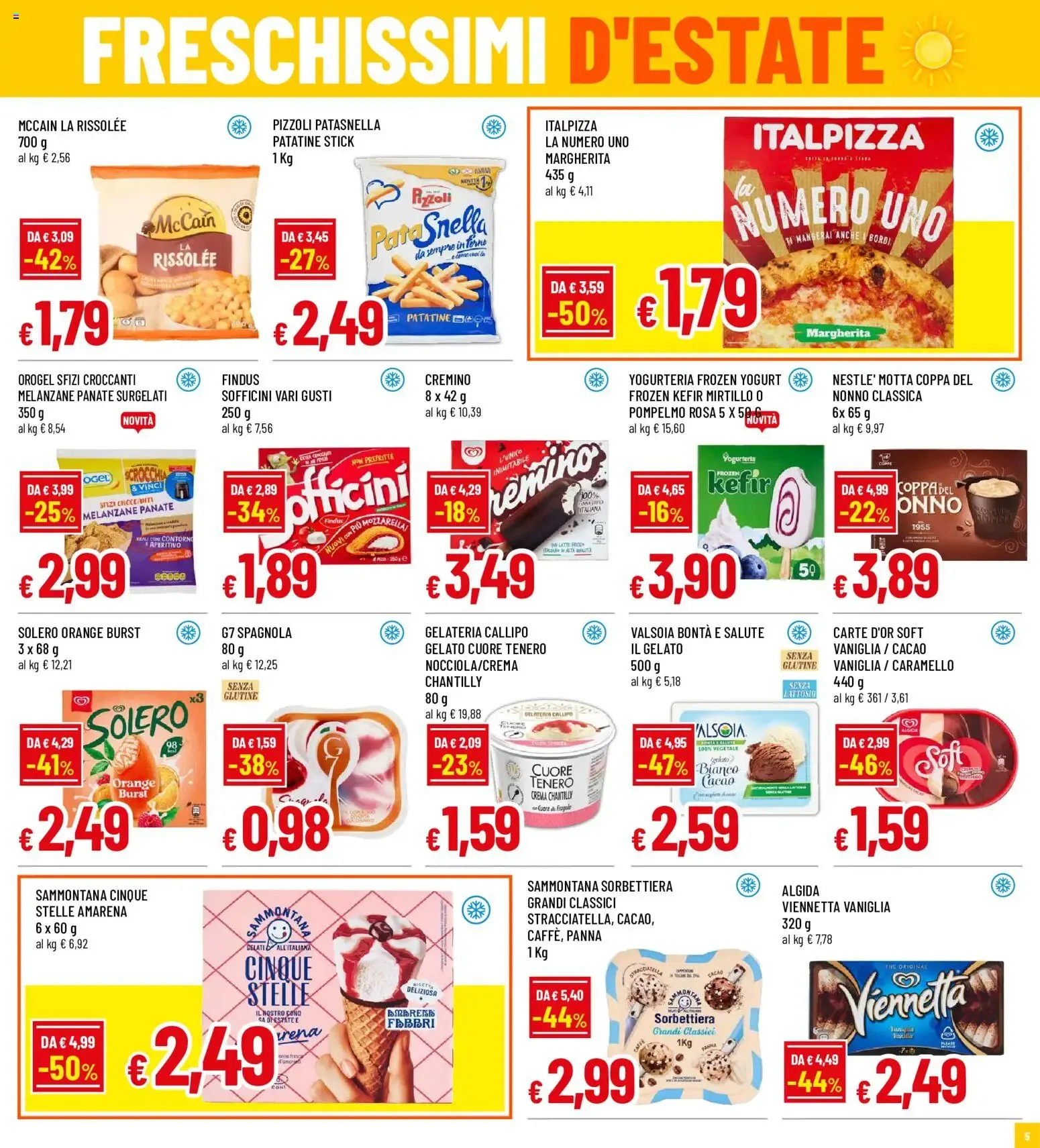 Famila Freschissimi d'Estate da 30 luglio a 9 agosto di 2026 - Pagina del volantino 5