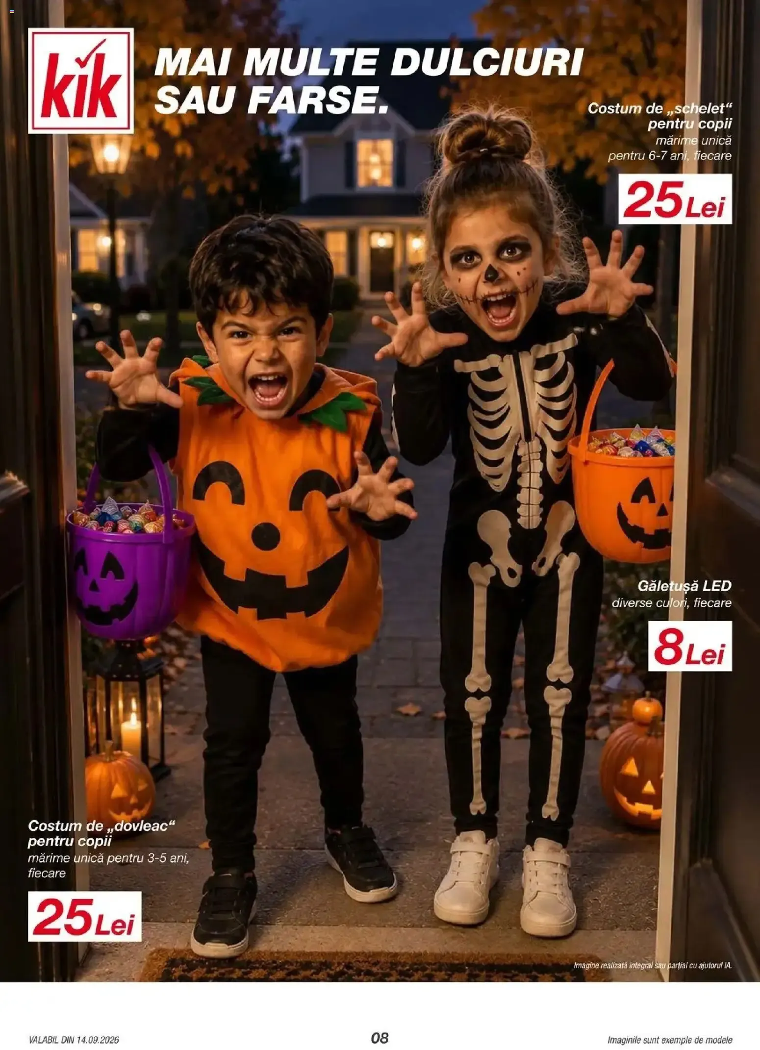 Catalog Kik - Más para otoño y para momentos especiales de la 14 septembrie până la 20 septembrie 2026 - Revista Pagina 8