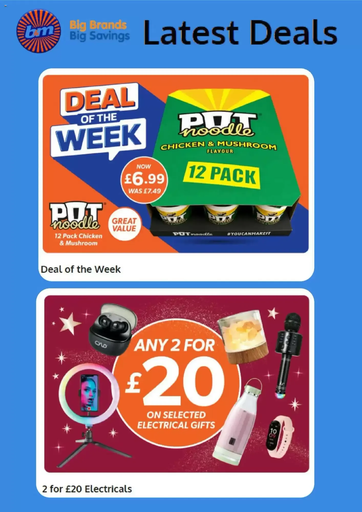 B&M Stores leaflet from 17 September to 18 October 2026 - Catalogue Page 1