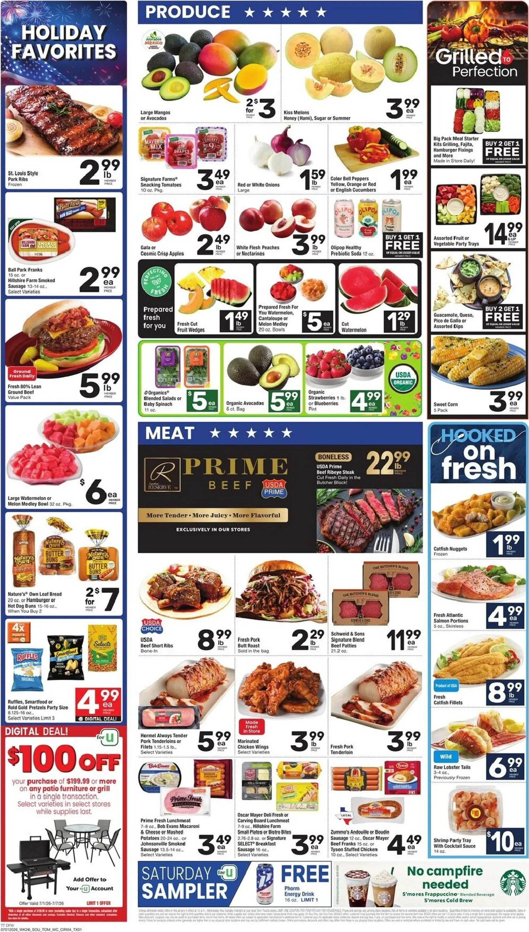 Weekly ad Current Tom Thumb leaflet valid from Wednesday 07/01/2026 to Tuesday 07/07/2026 from July 1 to July 7 2026 - Page 3