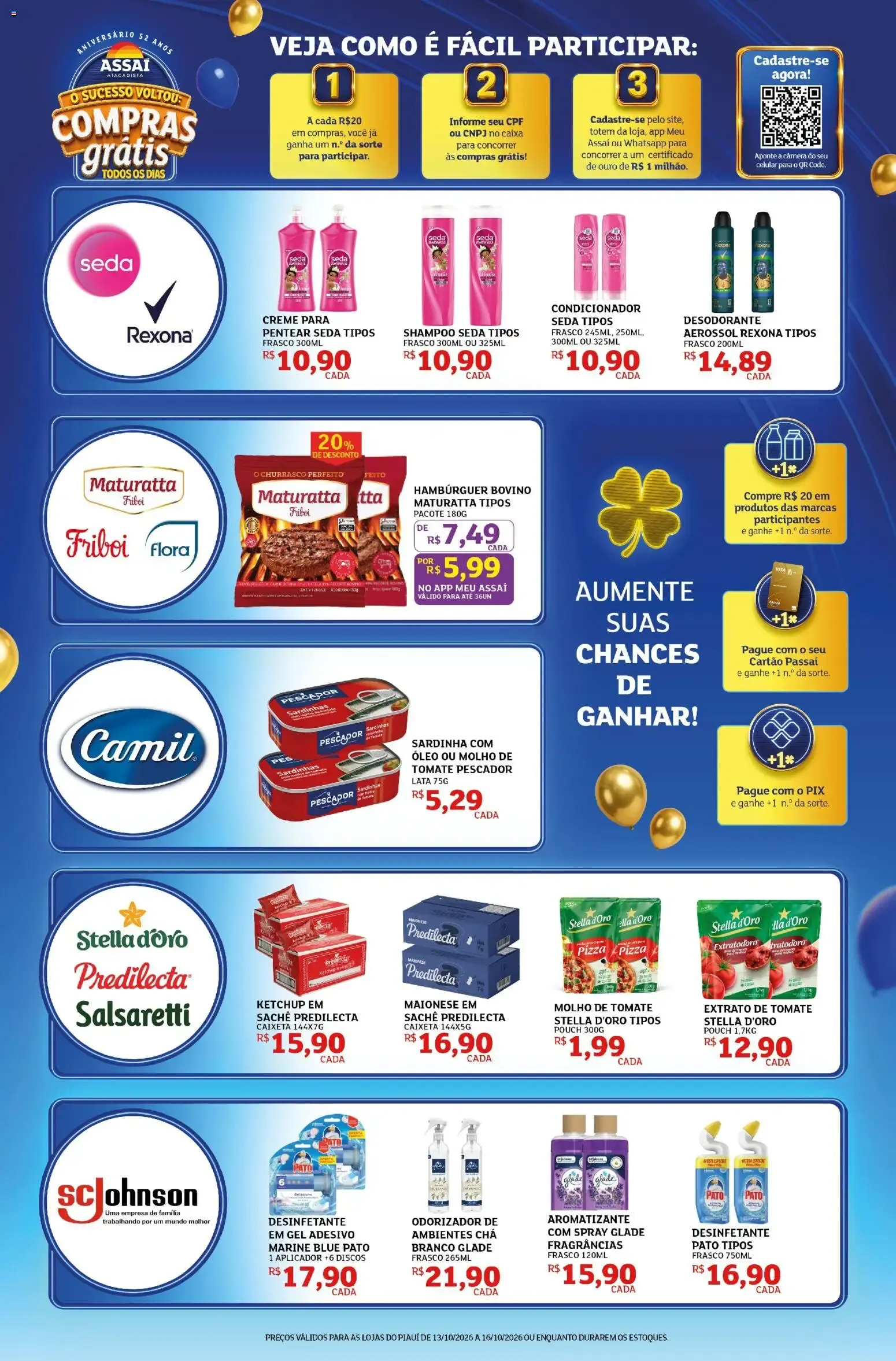 Encarte de Assaí Atacadista ofertas - PI de 13/10/2026 | Promoções Online 13 de outubro até 16 de outubro 2026 - Pagina 2