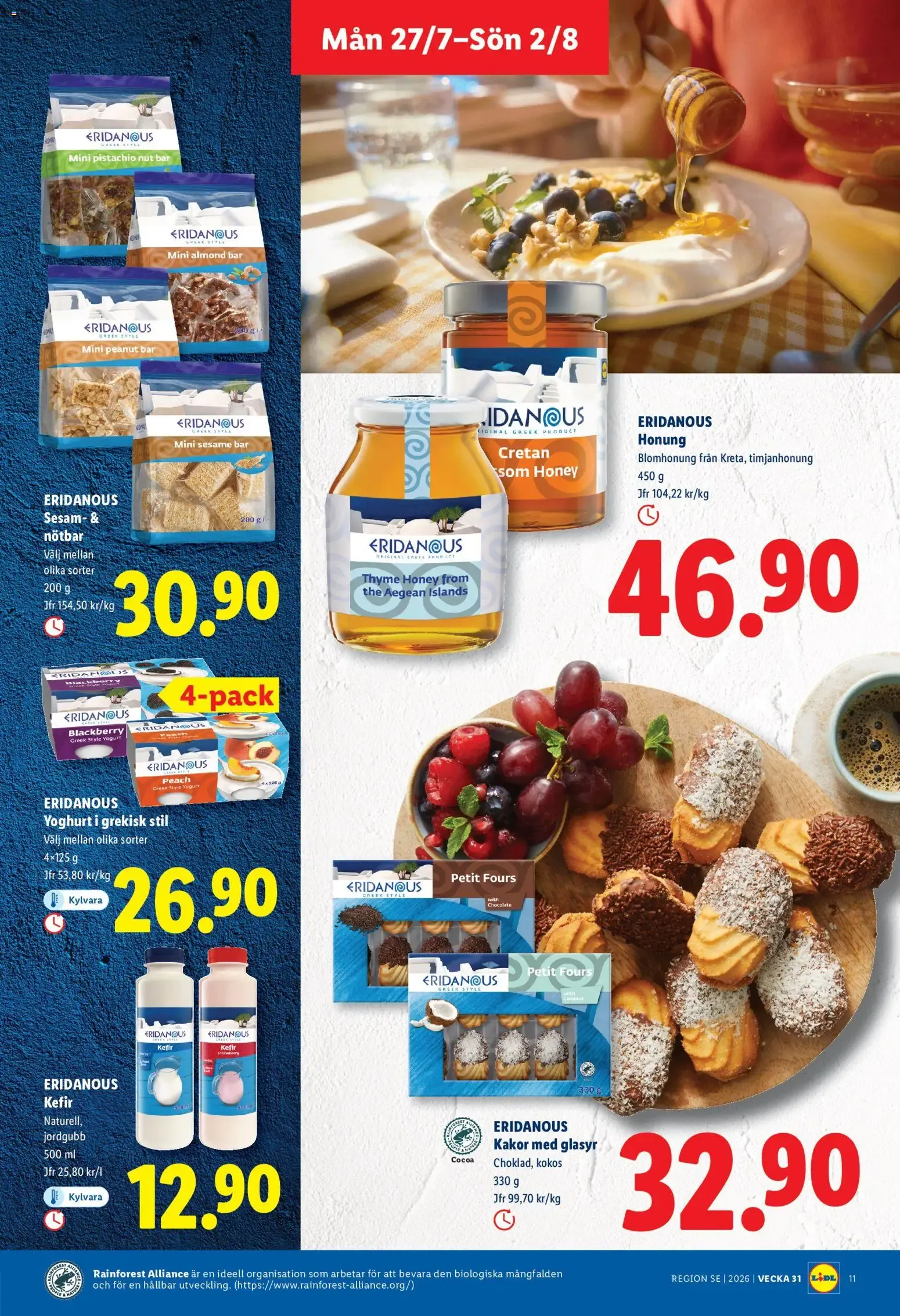 Lidl erbjudanden från 27/07/2026 - 02/08/2026 > Reklamblad nuvarande rabatter från 27 juli till 2 augusti 2026 - Reklamblad sidor 11