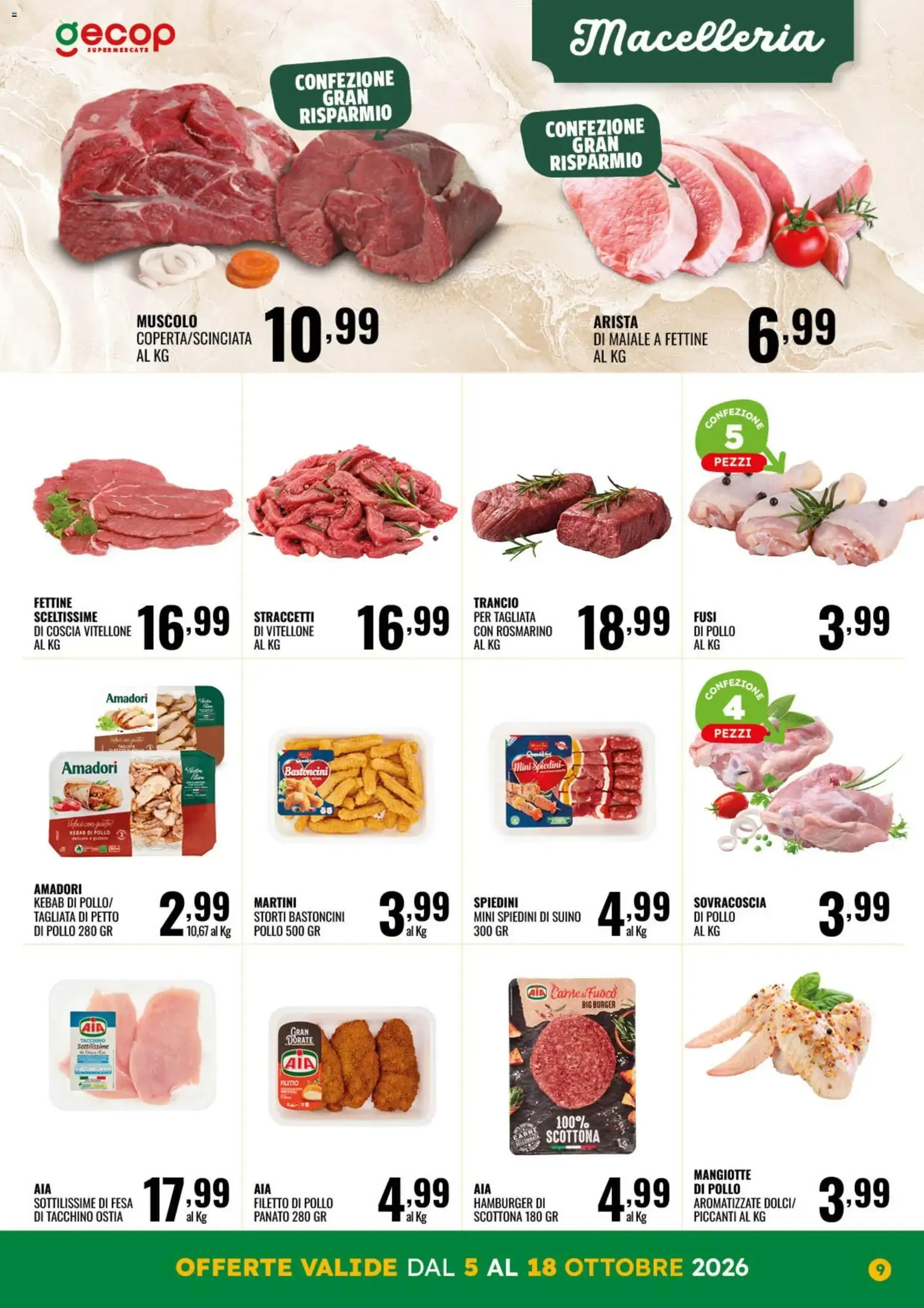 Nuovo GECOP volantino dal 05/10/2026 > offerte anteprima 🛍️ da 5 ottobre a 18 ottobre di 2026 - Pagina del volantino 9