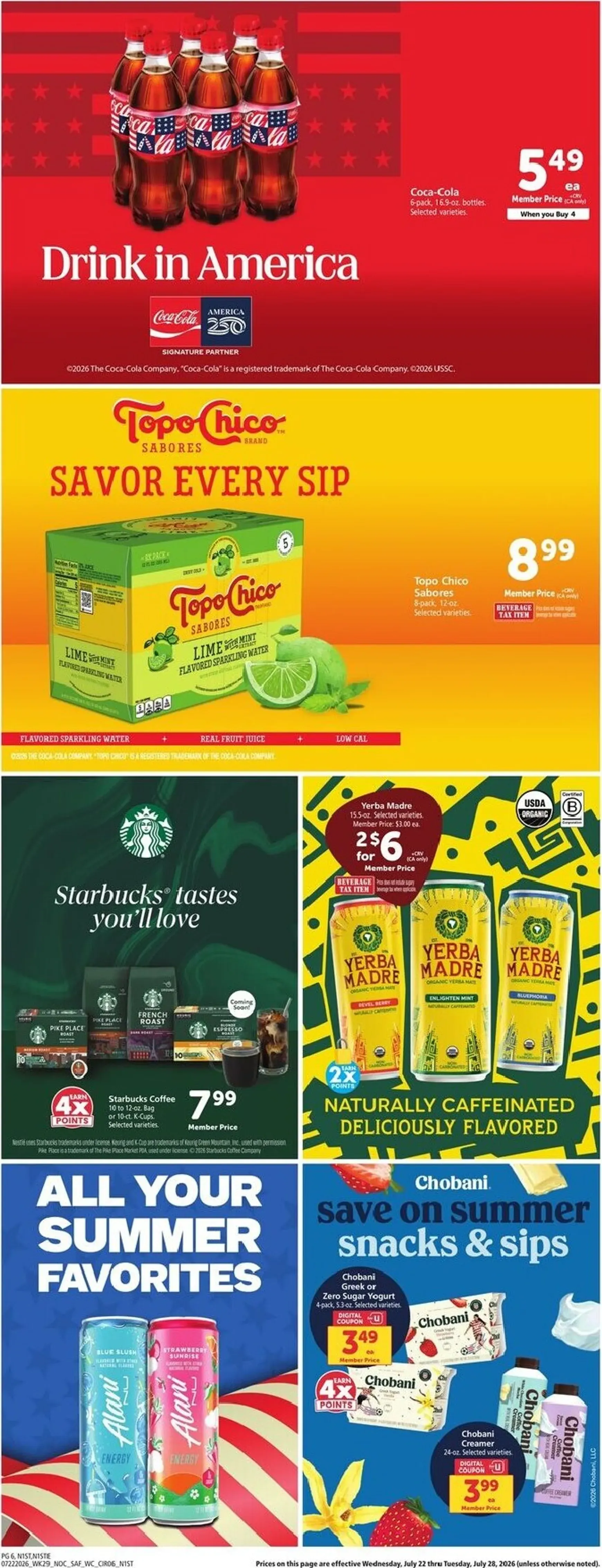 Weekly ad Safeway from July 22 to July 28 2026 - Page 6