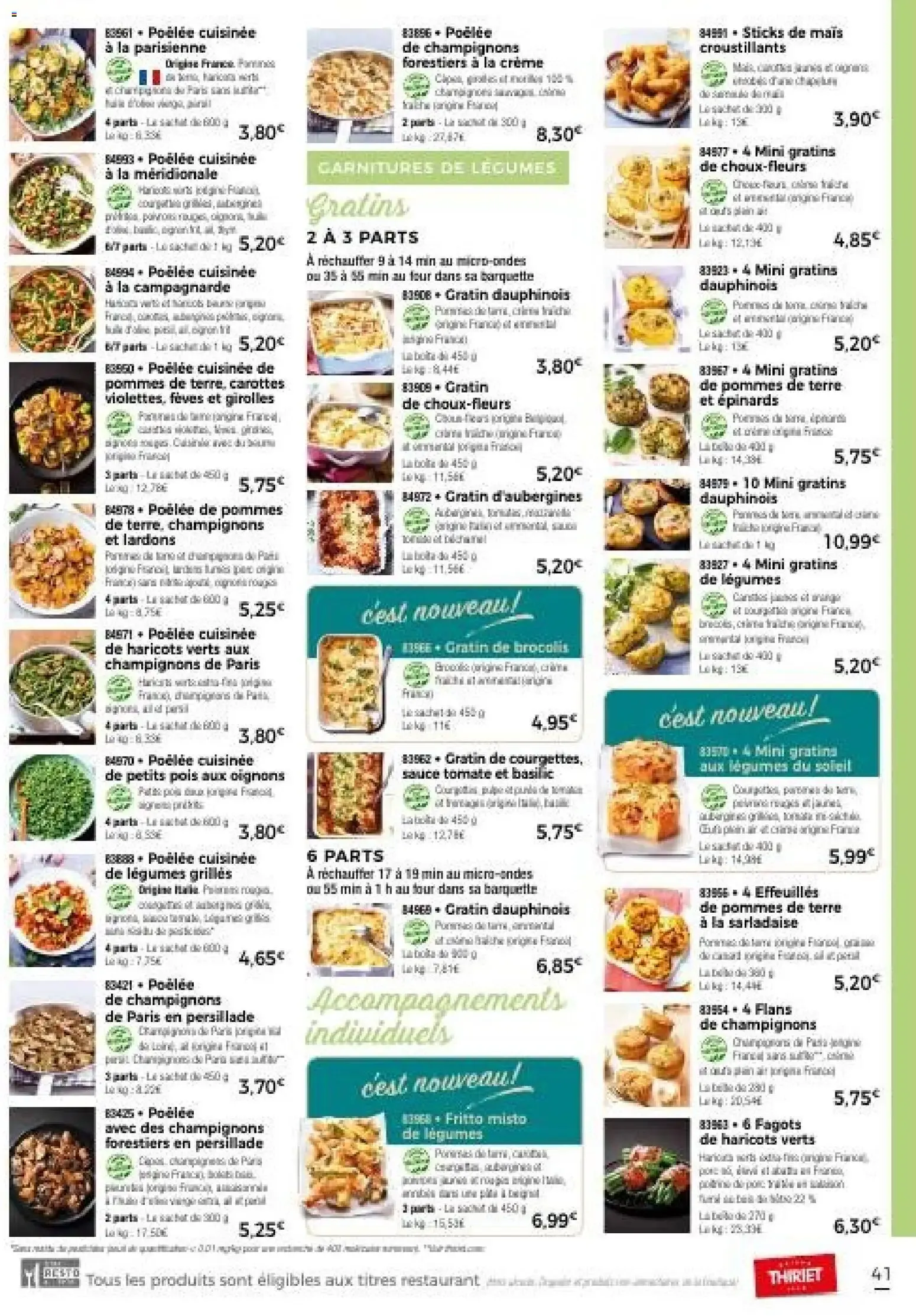 Un été Gourmand! du 24 juin au 29 septembre 2026 - Catalogue page 44