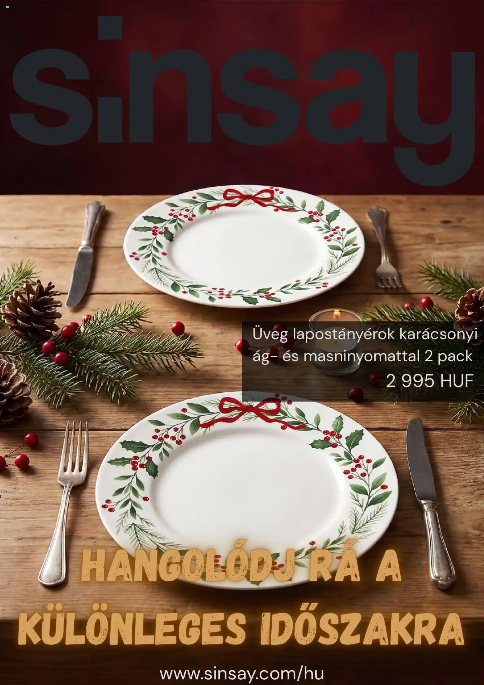 Katalógus Sinsay akciós újság - 2026.10.20. -tól/töl > akció, lapozható szórólap 🛍️ október 20.-tól november 19.-ig 2026. - Oldal 1
