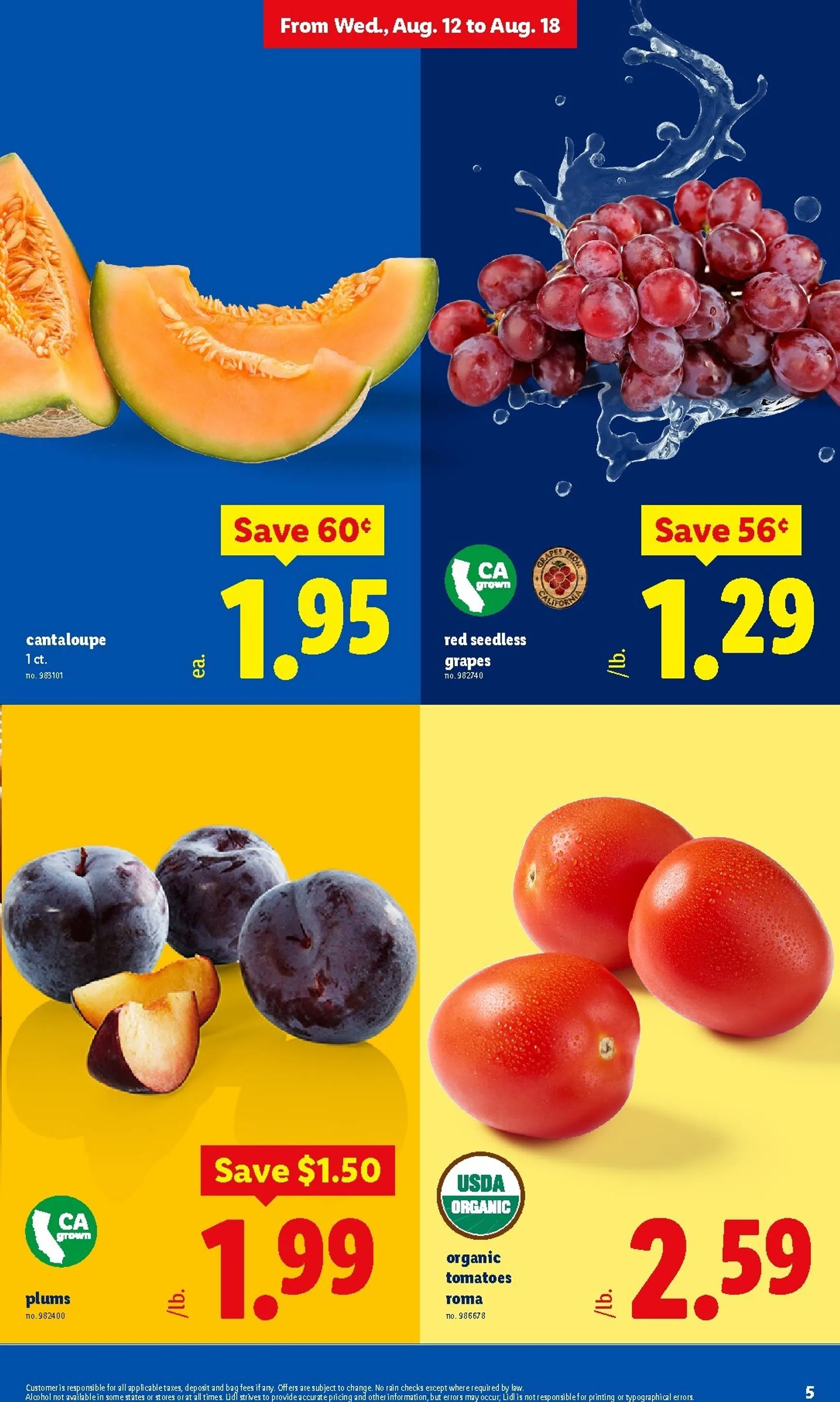 Weekly ad Current Lidl leaflet valid from Wednesday 08/12/2026 to Tuesday 08/18/2026 from August 12 to August 18 2026 - Page 5
