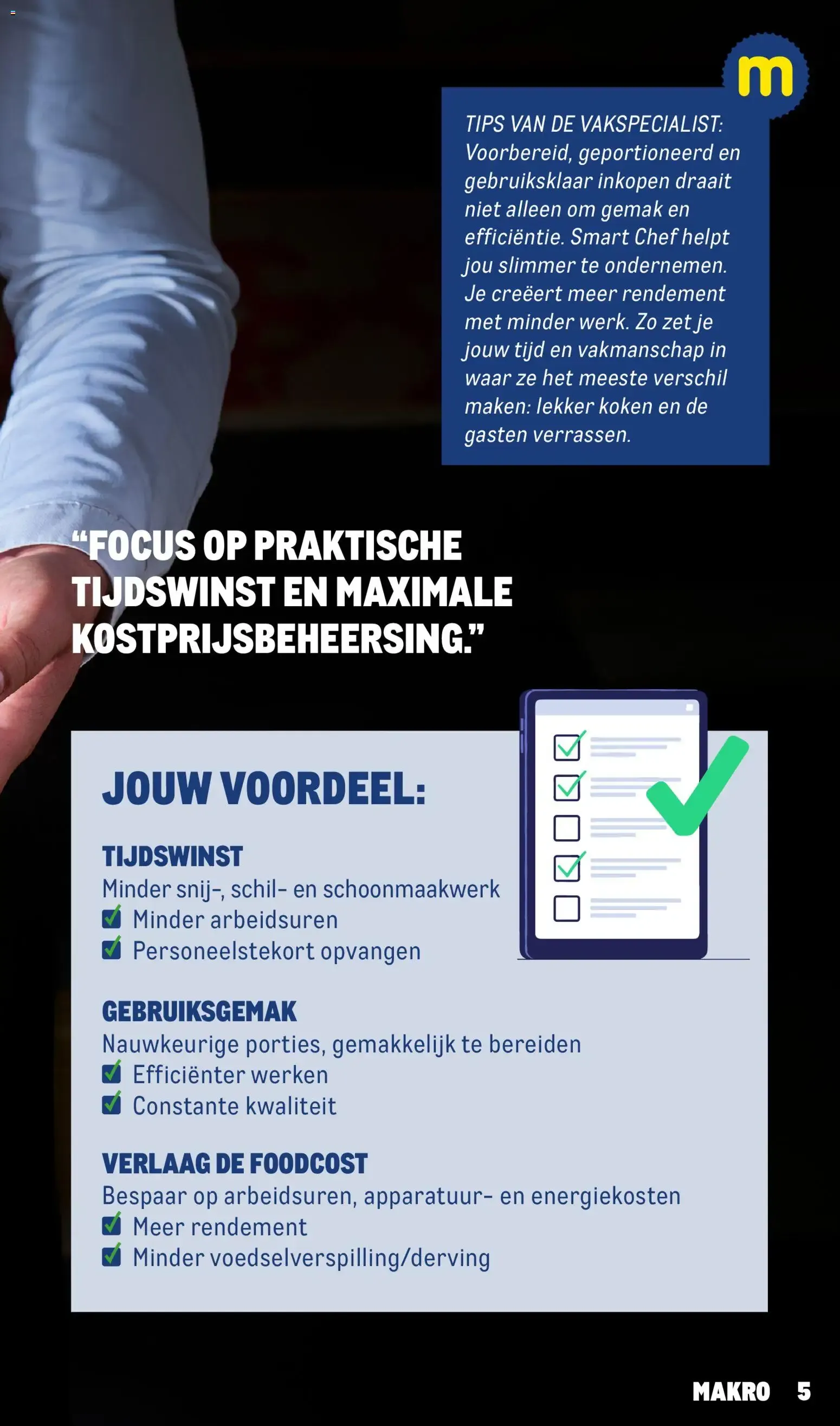Makro Horeca Magazine: Ontdek Smart Chef van 7 oktober tot 31 oktober 2026 - Folder pagina 5