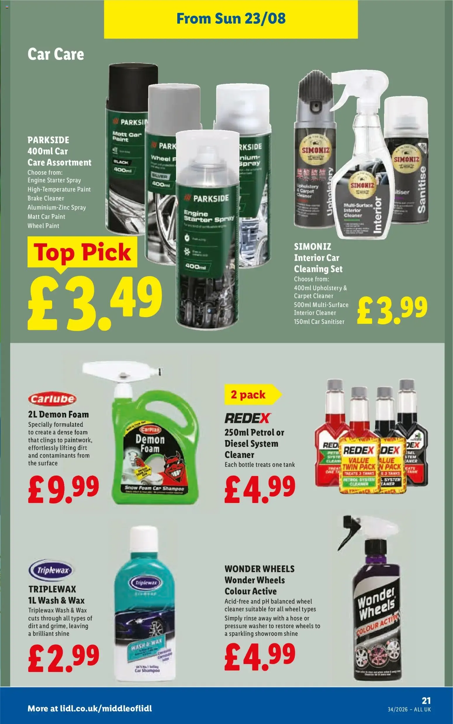 Weekly offers Lidl Wales (20/08/2026 - 26/08/2026) - Offers Online from 20 August to 26 August 2026 - Catalogue Page 25