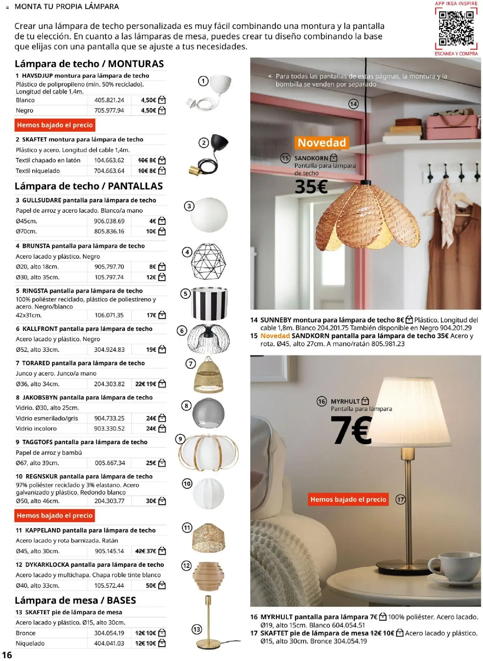 Catálogo de Catálogo IKEA Iluminación y hogar inteligente del 06/03/2026 6 de marzo al 31 de agosto 2026 - Página 15