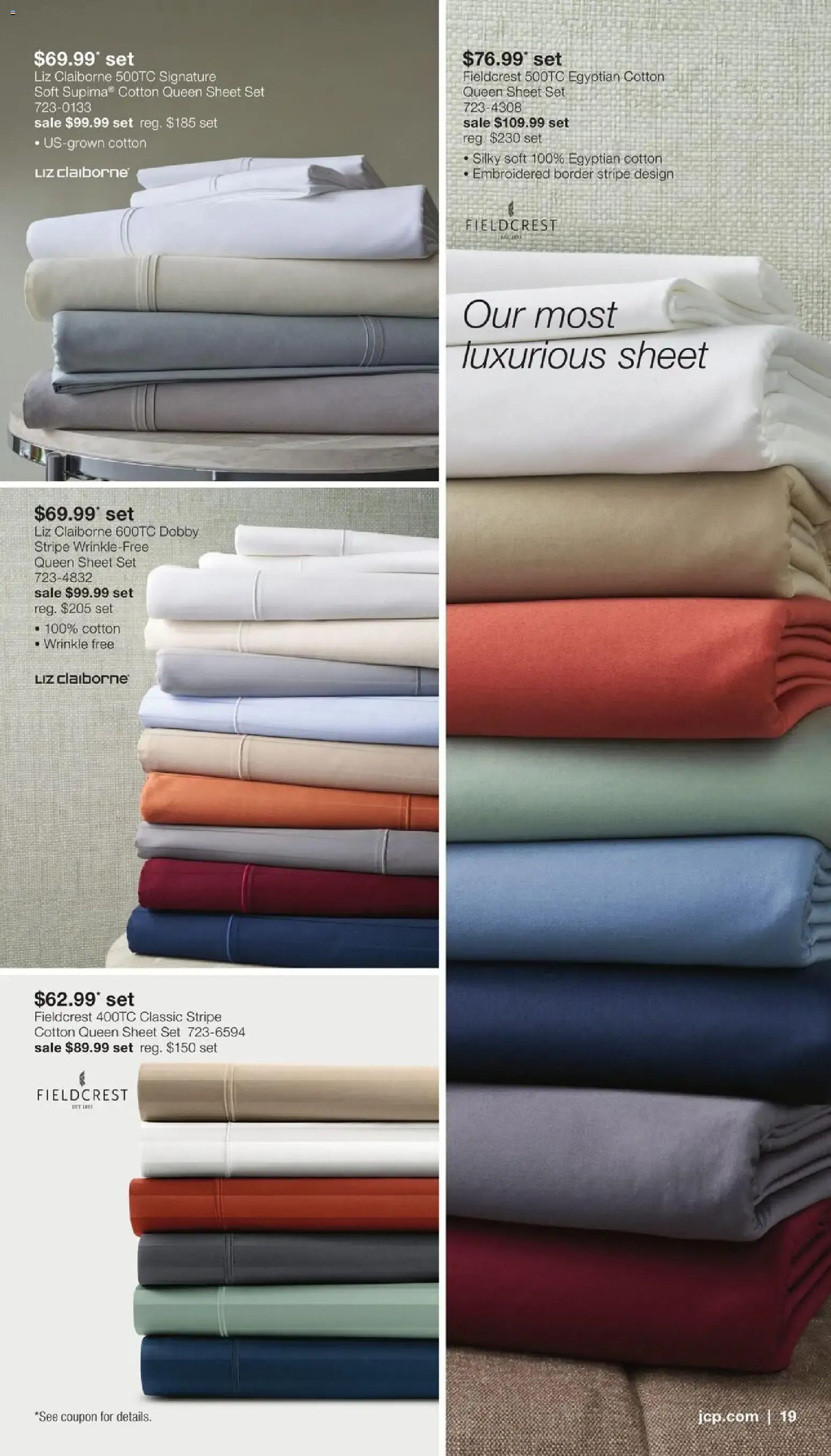 Weekly promotion JCPenney Labor Day Home Sale spanning from August 17 to September 13 2026 - Page 18 for Catalogue 365