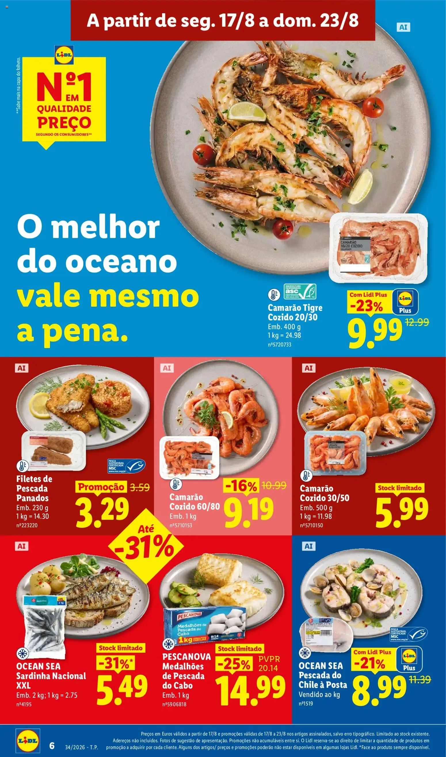 Folheto Lidl Poupança de 17 de agosto até 23 de agosto 2026 - Pagina 6