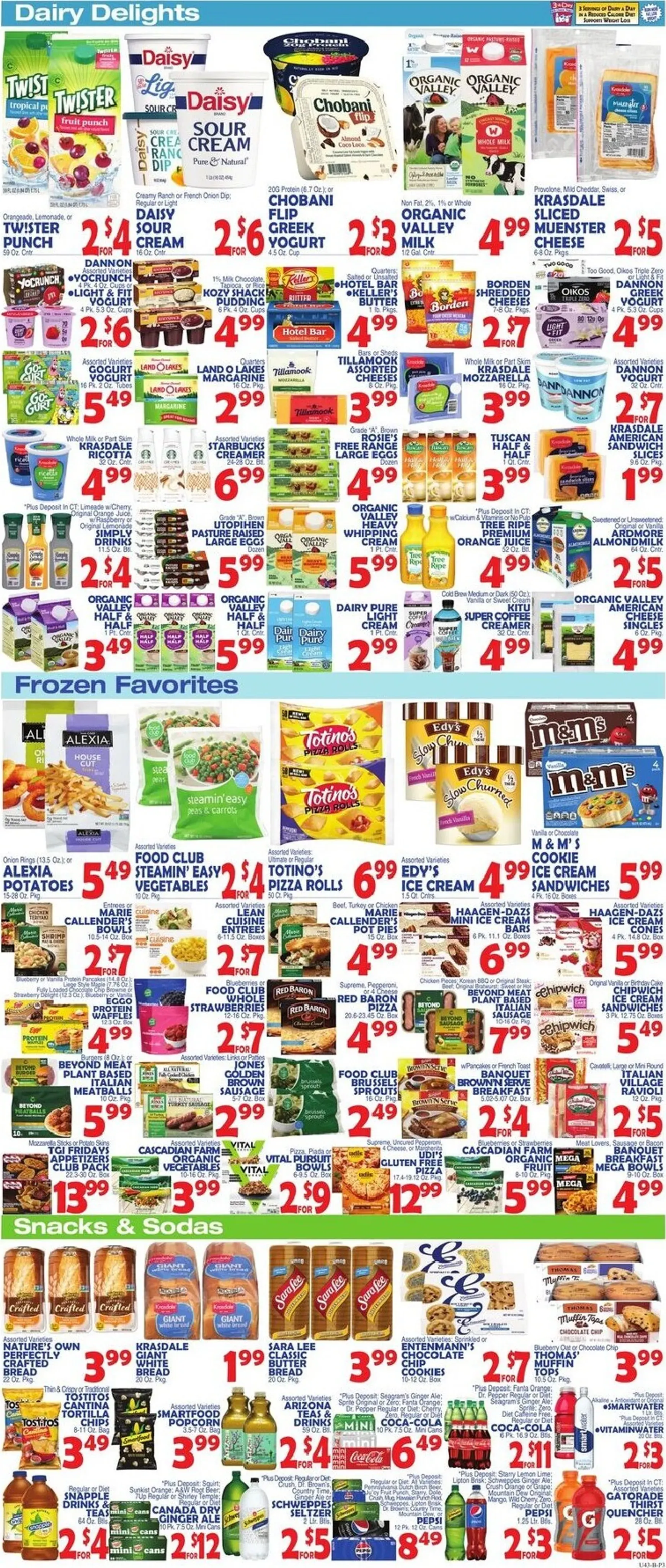 Weekly promotion Current Bravo leaflet valid from Friday 08/07/2026 to Thursday 08/13/2026 spanning from August 7 to August 13 2026 - Page 3 for Catalogue 365