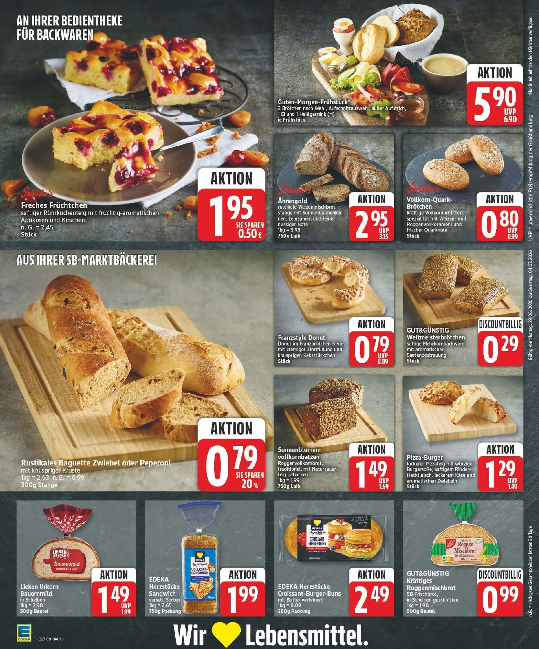 Edeka Prospekt nächste Woche – von Montag 29.06.2026 bis Samstag 04.07.2026 von 29. Juni bis 4. Juli 2026 - Prospekt seite 8