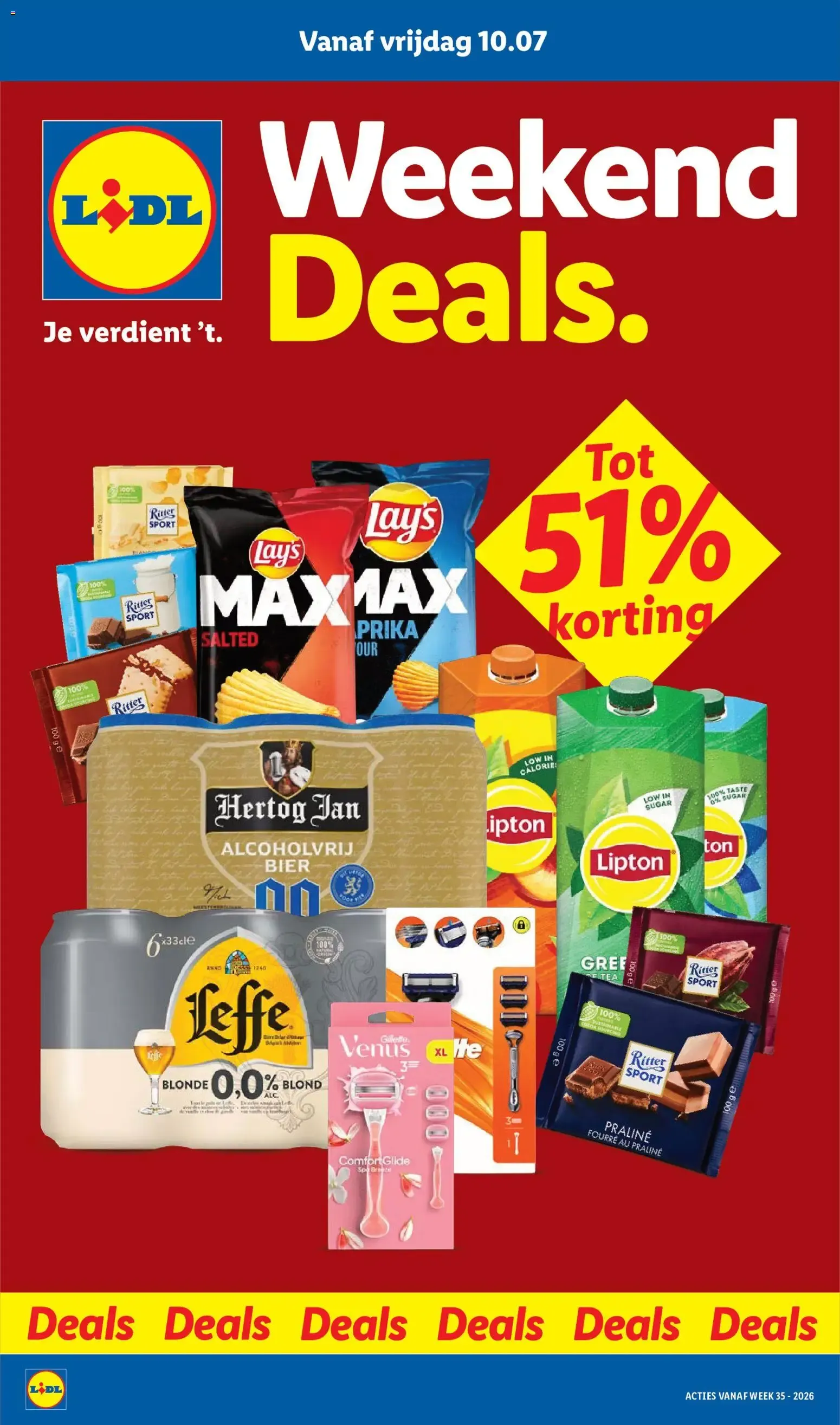 Lidl Weekend Deals van 28 augustus tot 30 augustus 2026 - Folder pagina 1