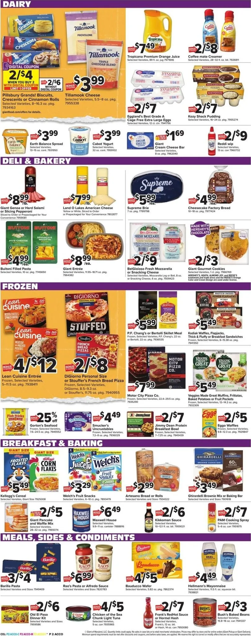 Weekly ad Current Giant leaflet valid from Friday 10/30/2026 to Thursday 11/05/2026 from October 30 to November 5 2026 - Page 5